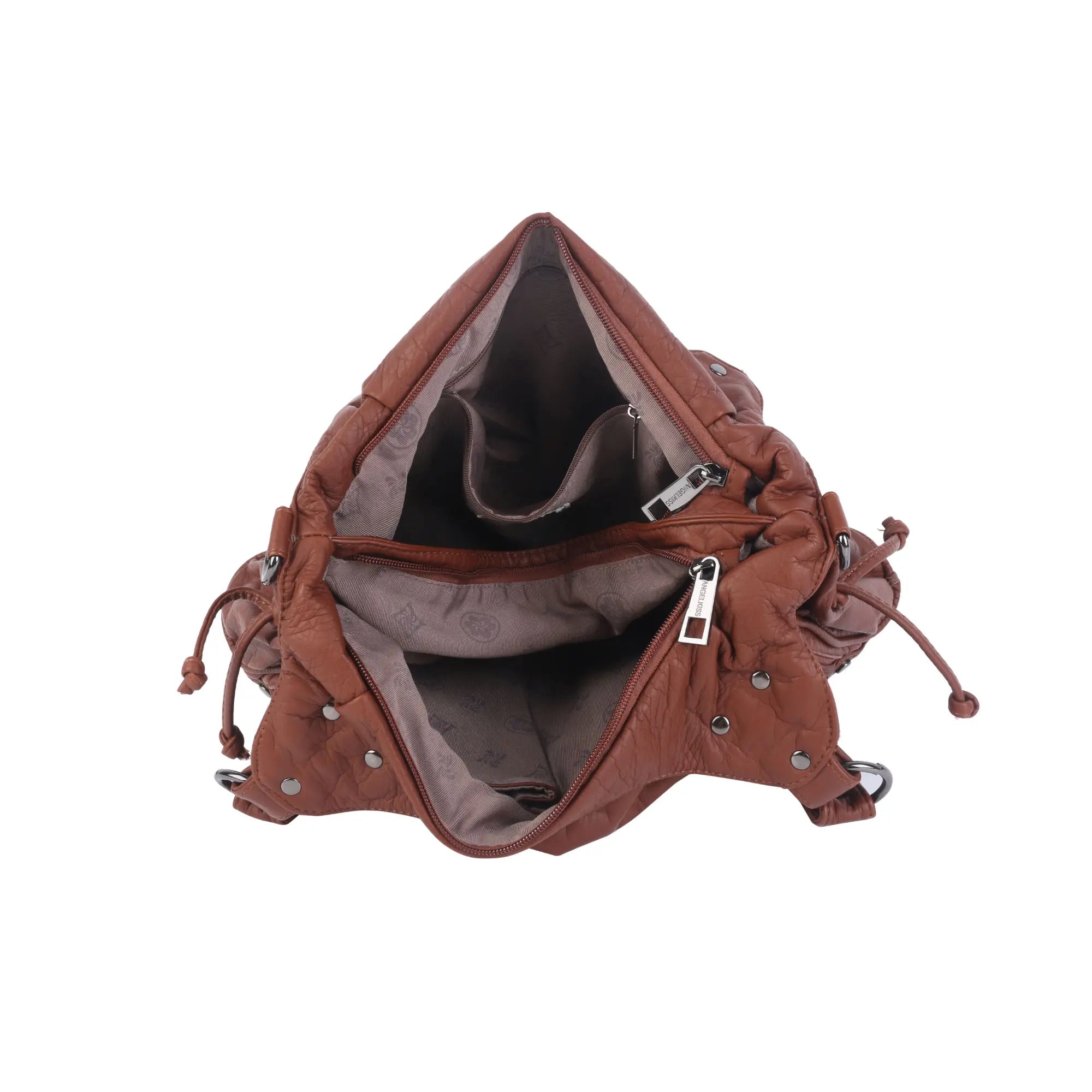Angelkiss Urban Washed PU Shoulder Bag
