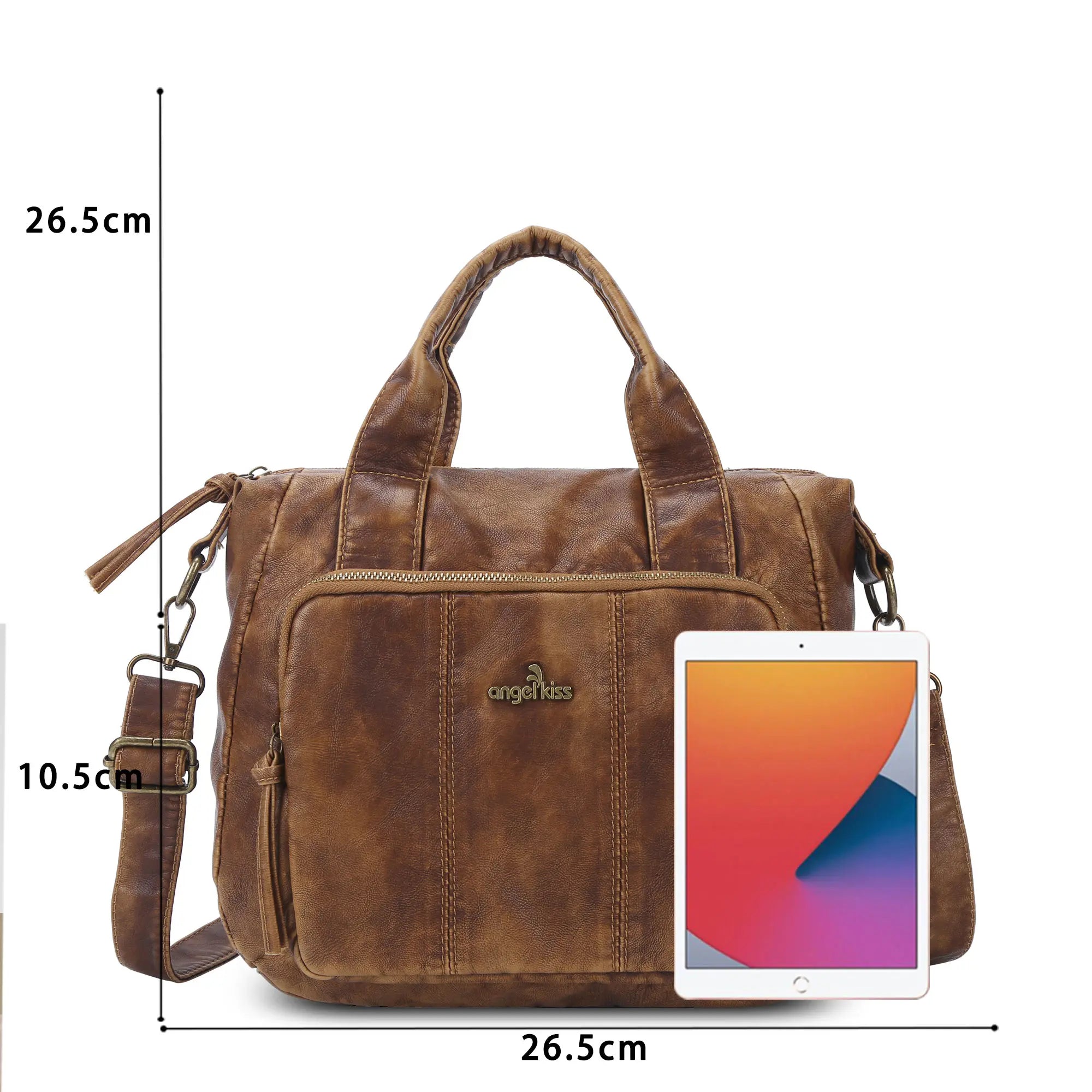 Lady's Work/Student Tote Bag – iPad Carrying Handbag for Work & Study