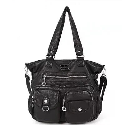 Large Muti-Pocket Women Hobo Shoulder Bag
