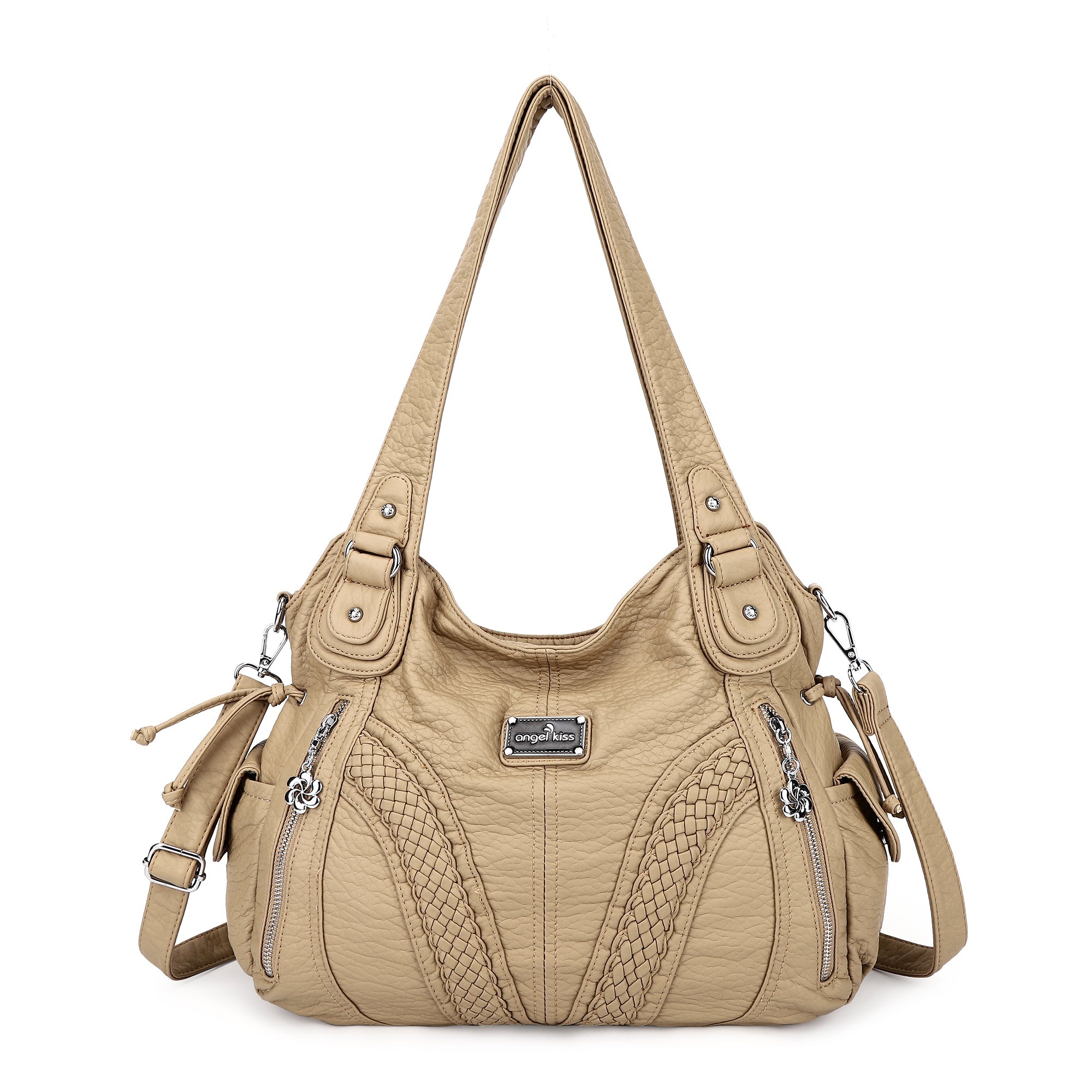 Washed Roomy Daily Women Waterproof Unique Hobo Handbag