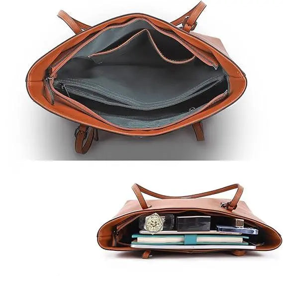 LadyBriefcase Hobo Tote Purse & Shoulder Handbag