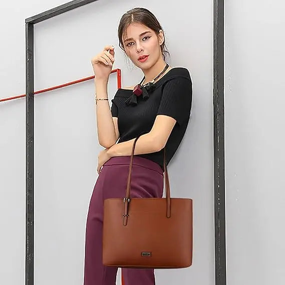 LadyBriefcase Hobo Tote Purse & Shoulder Handbag
