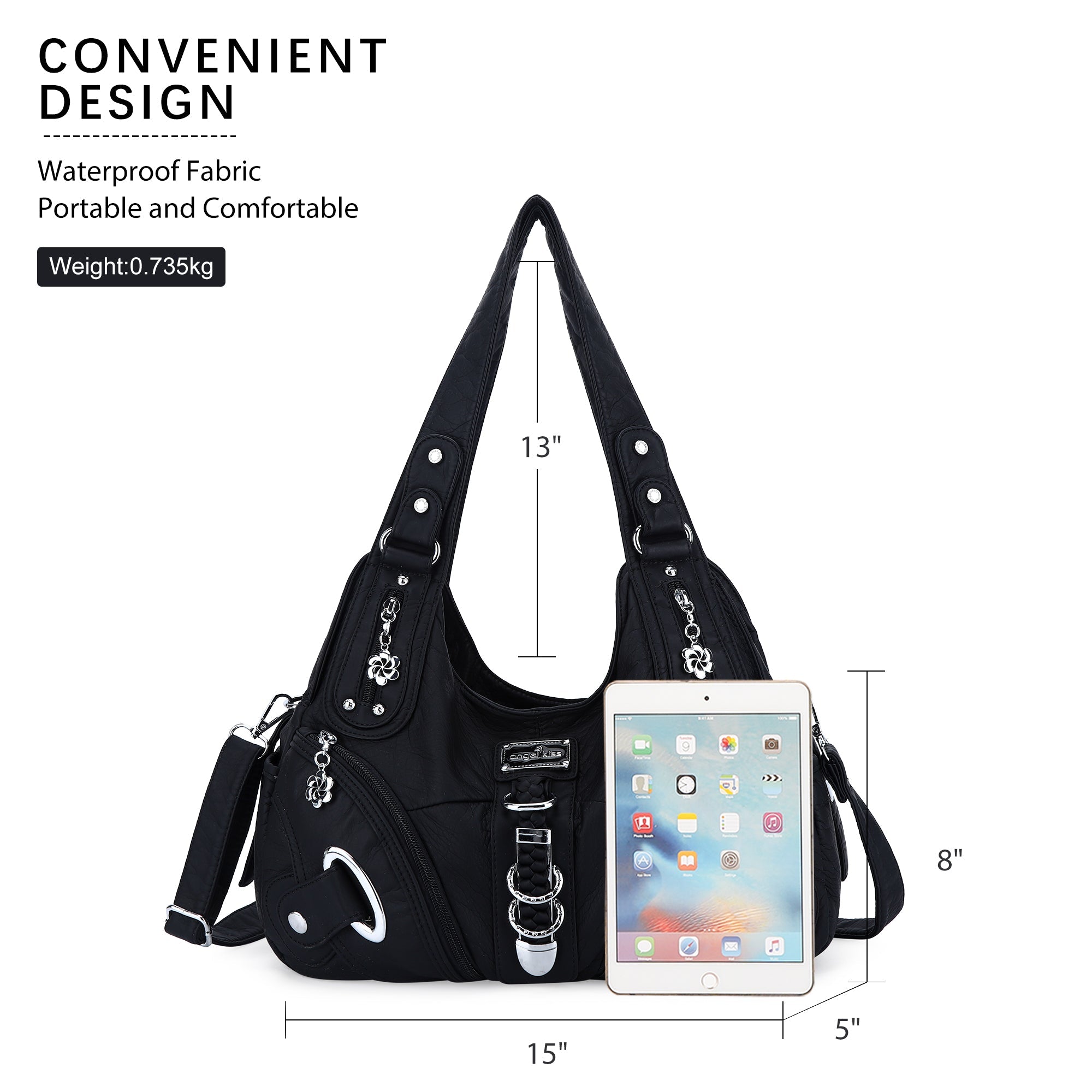 Hobo Shoulder Handbag Purse