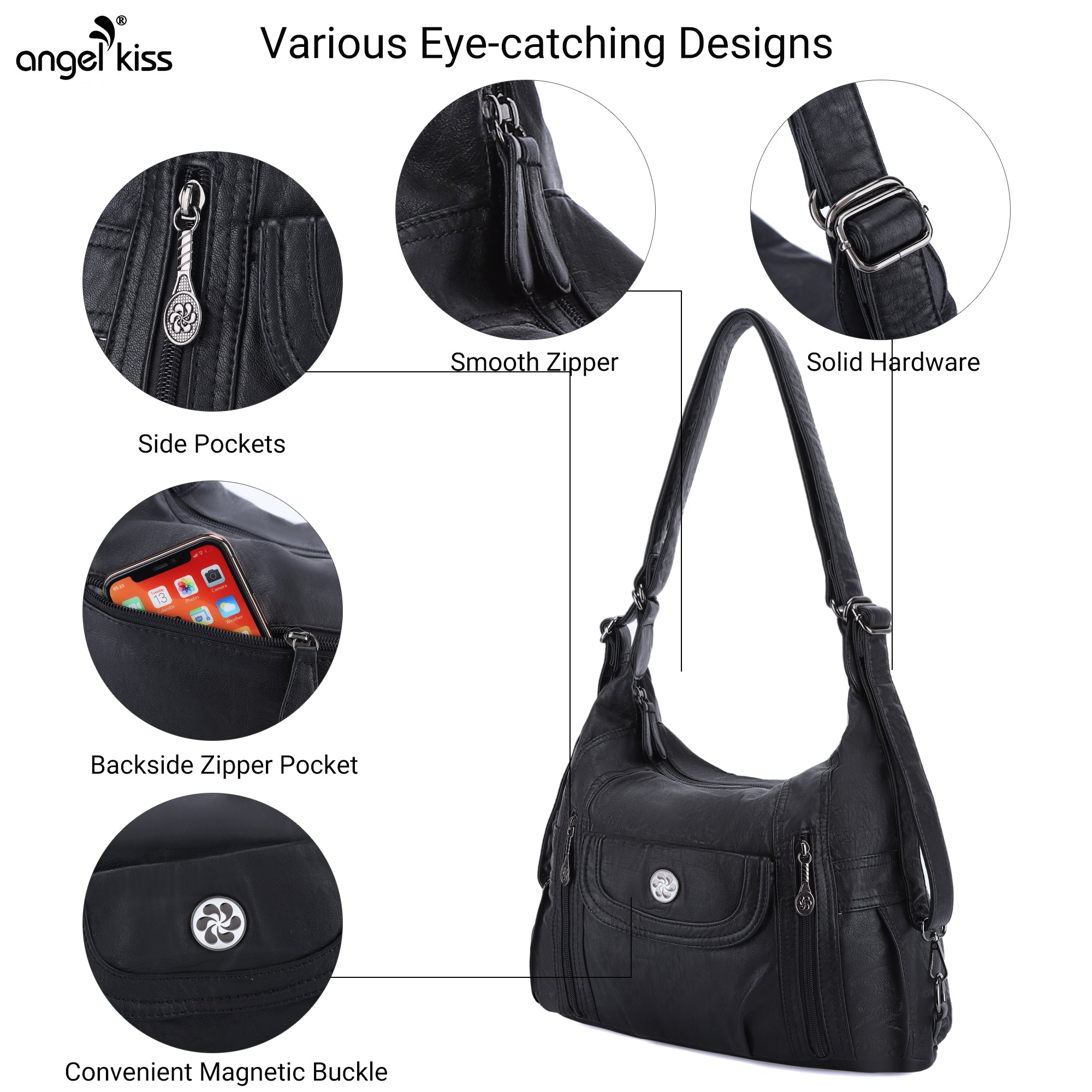 Multifunctional Retro Classic Holiday/Dinner/Party/Crossbody Bag