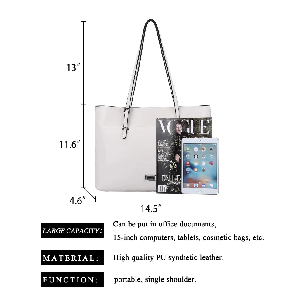 LadyBriefcase Hobo Tote Purse & Shoulder Handbag