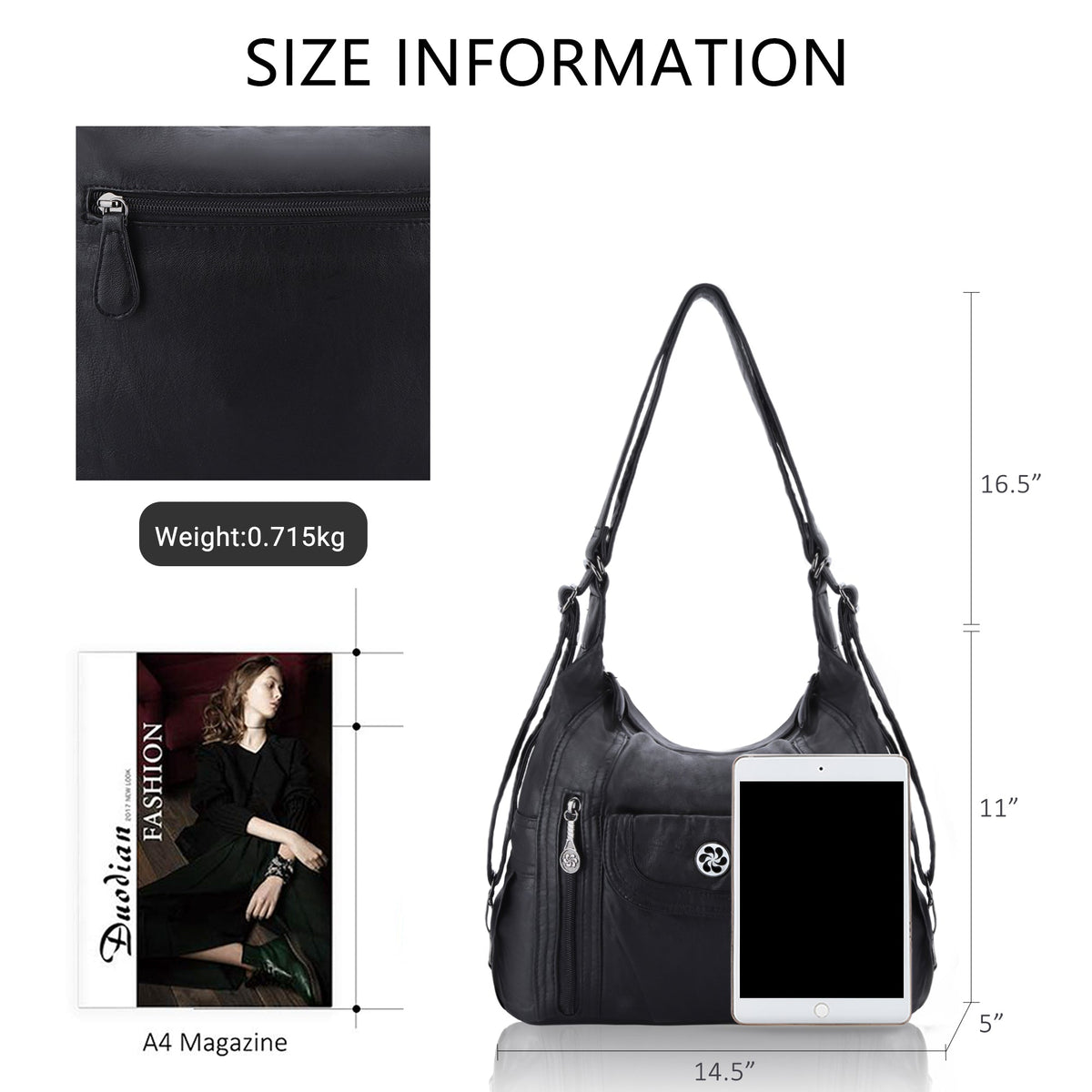 Multifunctional Retro Classic Holiday/Dinner/Party/Crossbody Bag