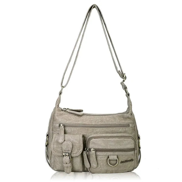 Refined Vegan Leather Crossbody Bag (Small)