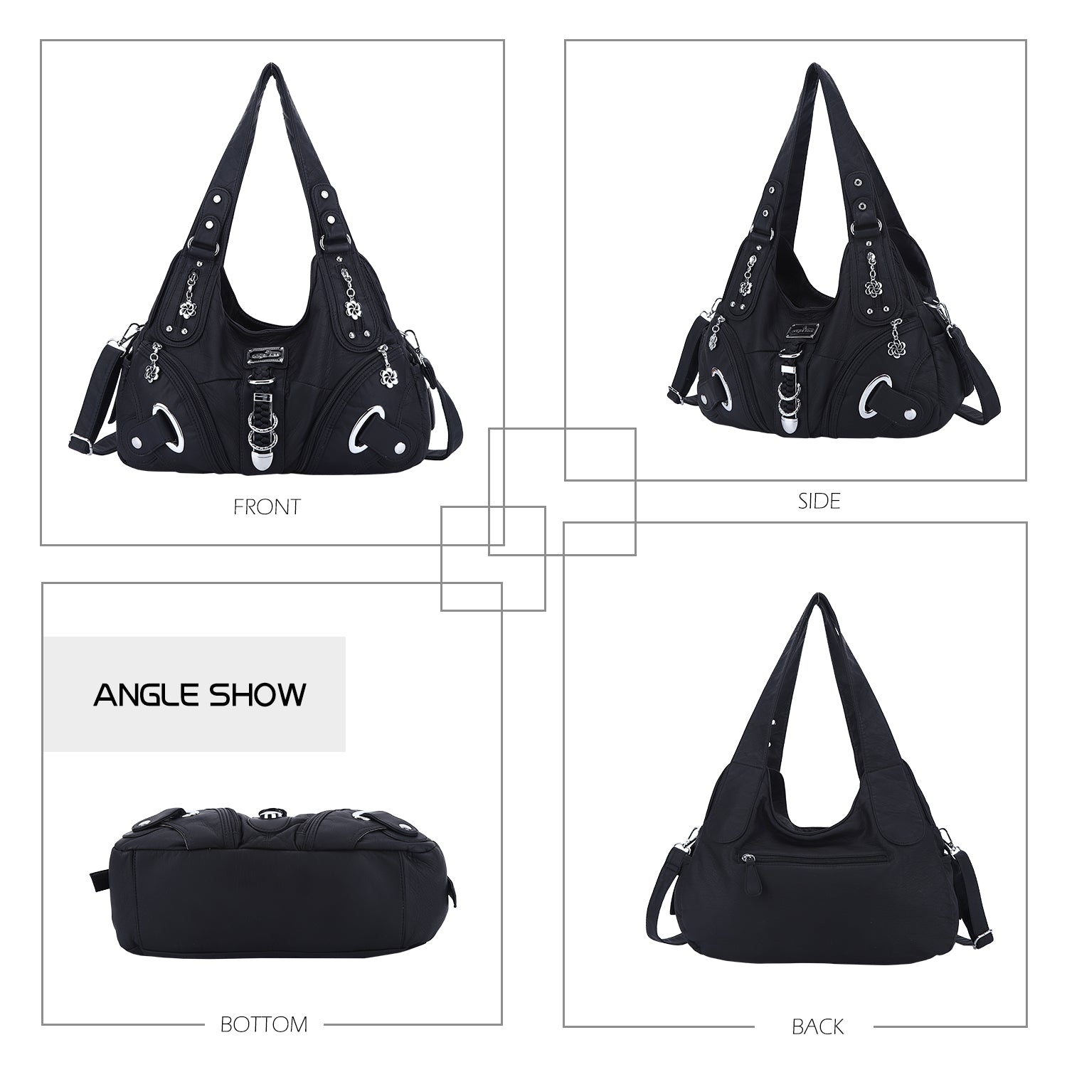 Hobo Shoulder Handbag Purse