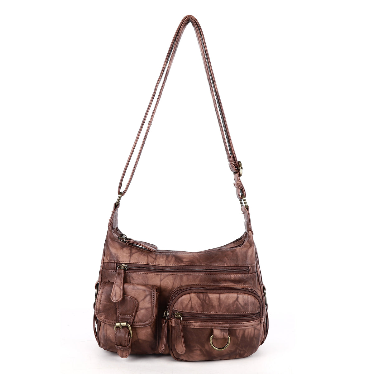 Refined Vegan Leather Crossbody Bag (Small)
