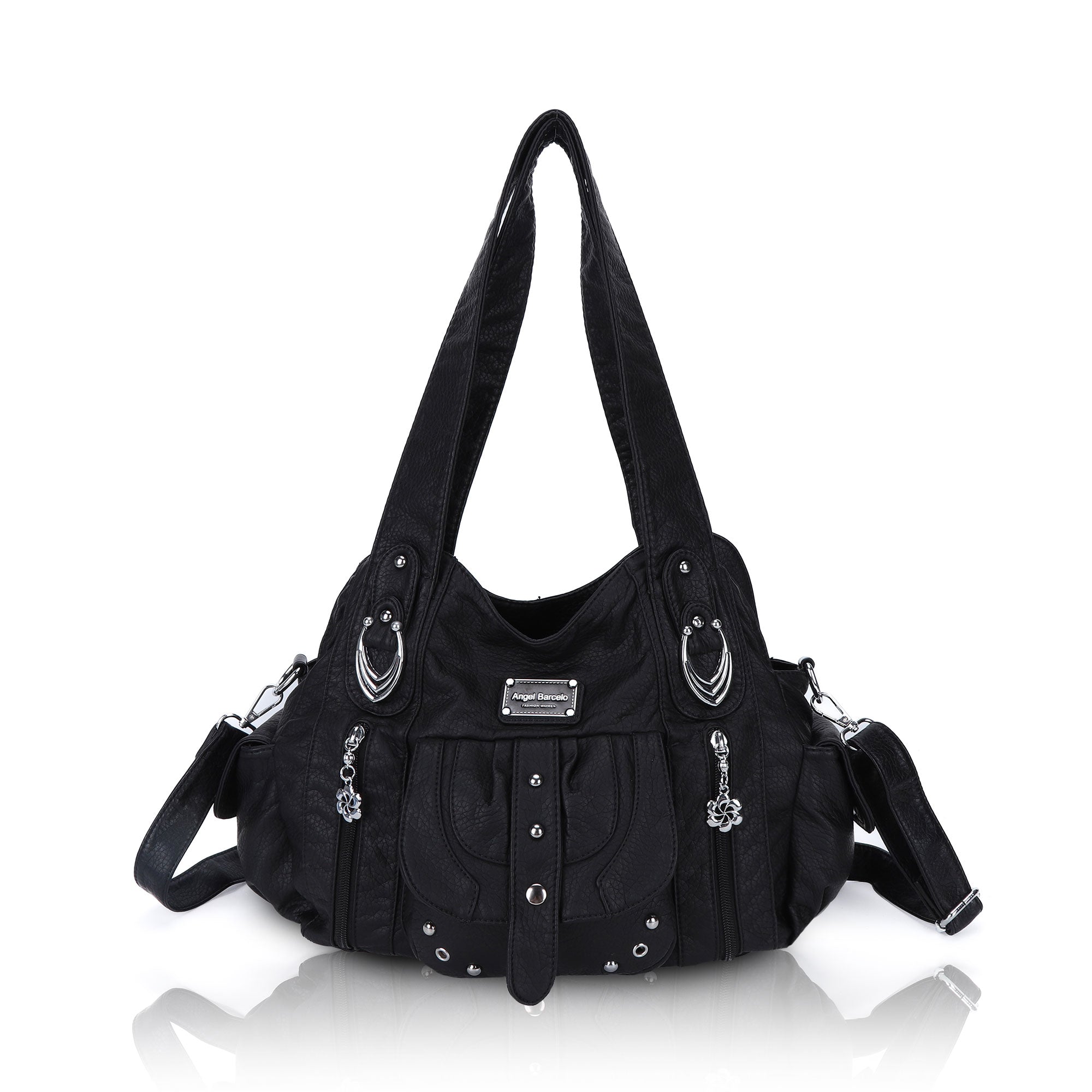 Vintage Luxe Relaxed-Shape Hobo Handbags