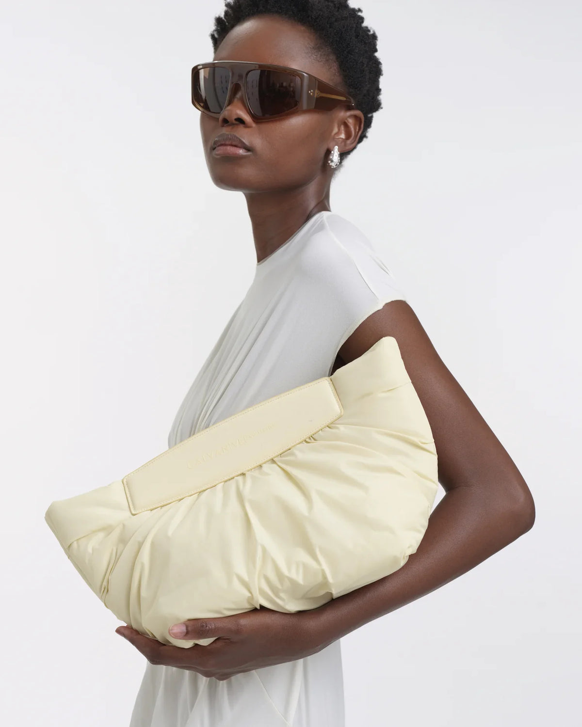 Galvan x Vee Caba Clutch Buttermilk