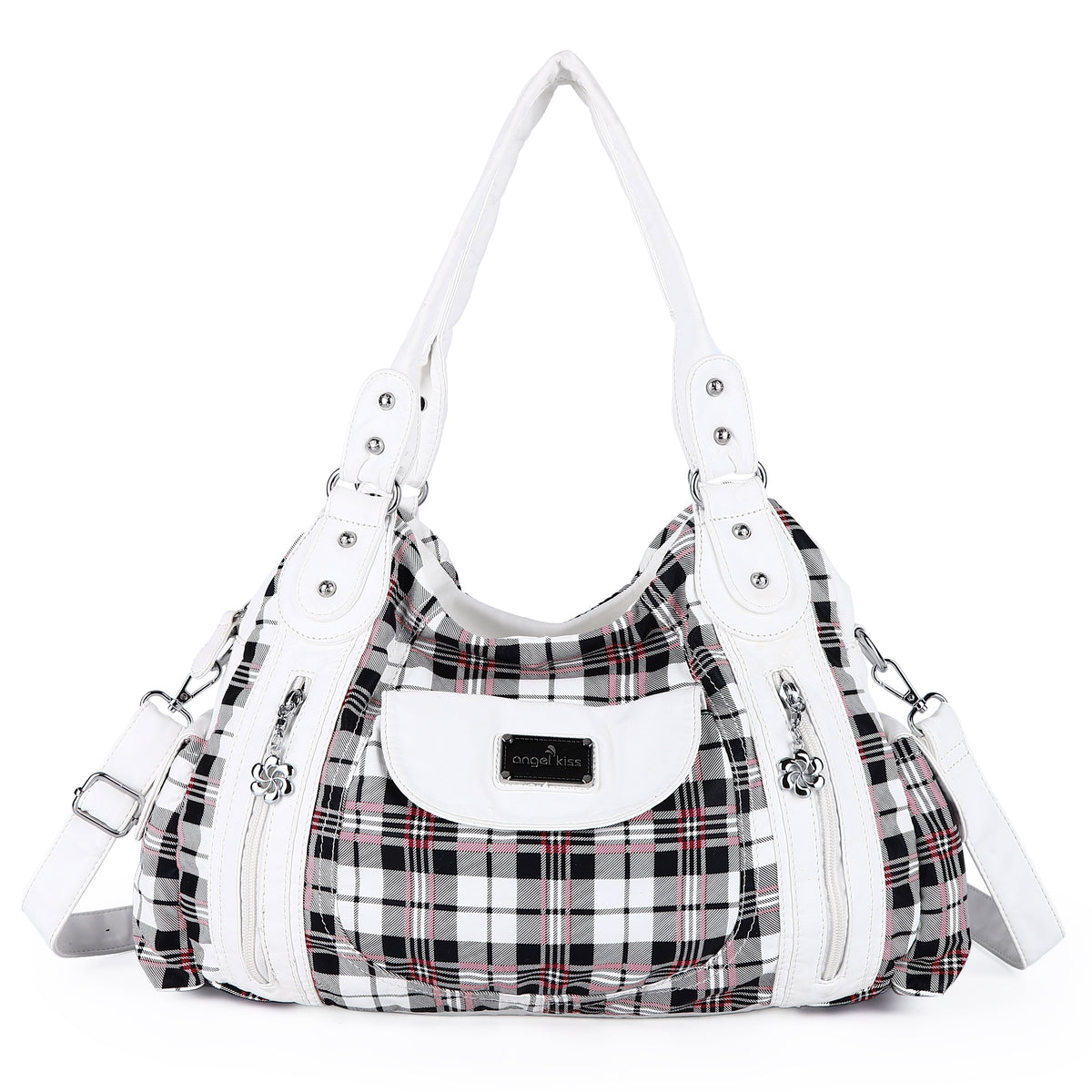 Women Handbag With High Quality Washed PU Multi-function Bag