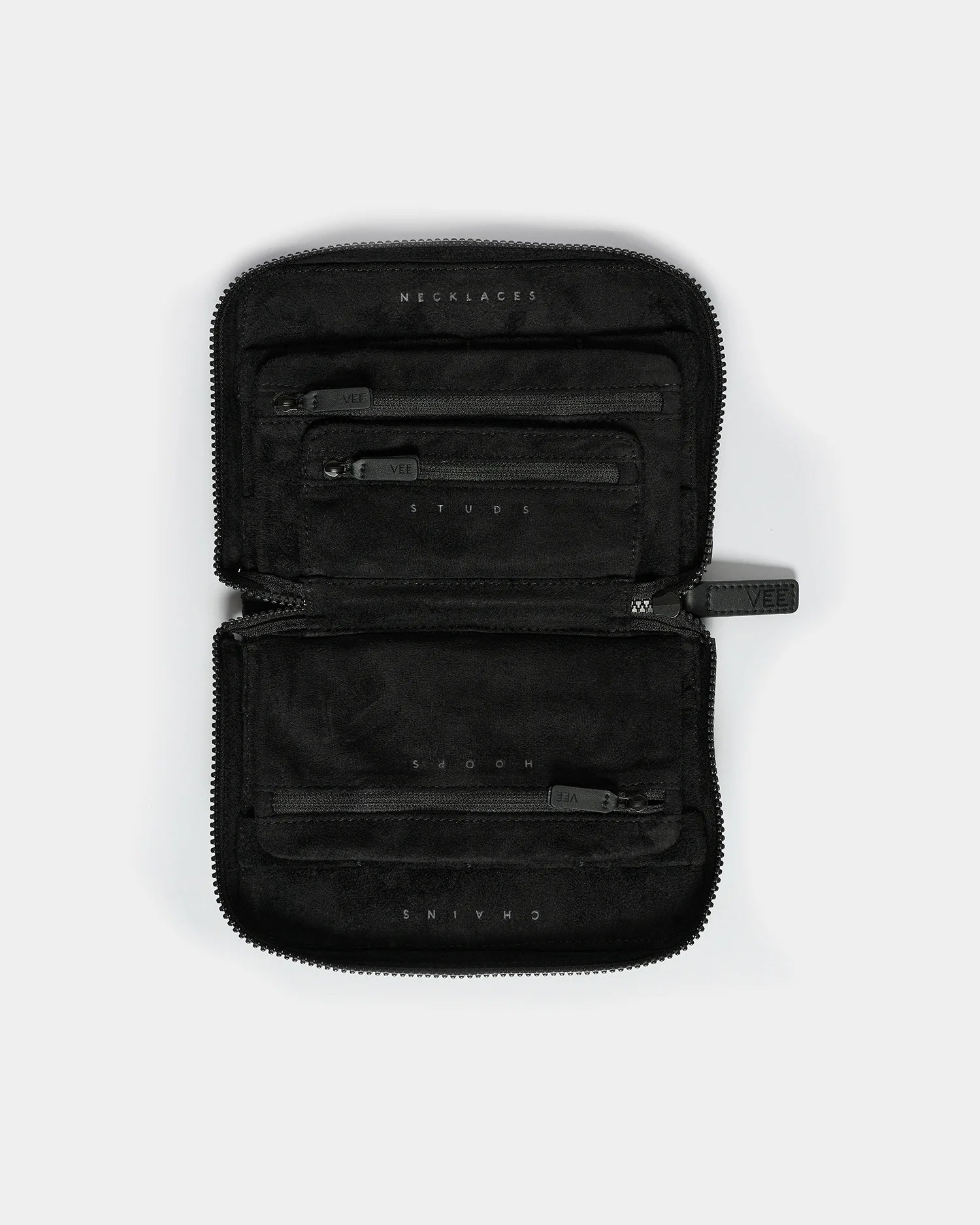 VEE x Jennifer Meyer Jewelry Case Black