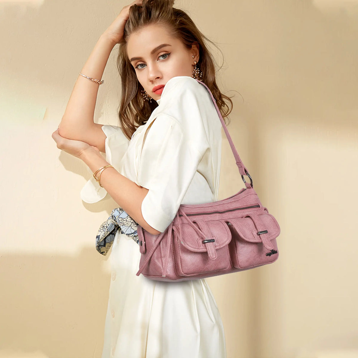 Simple personality crossbody purse shoulder bag handbags