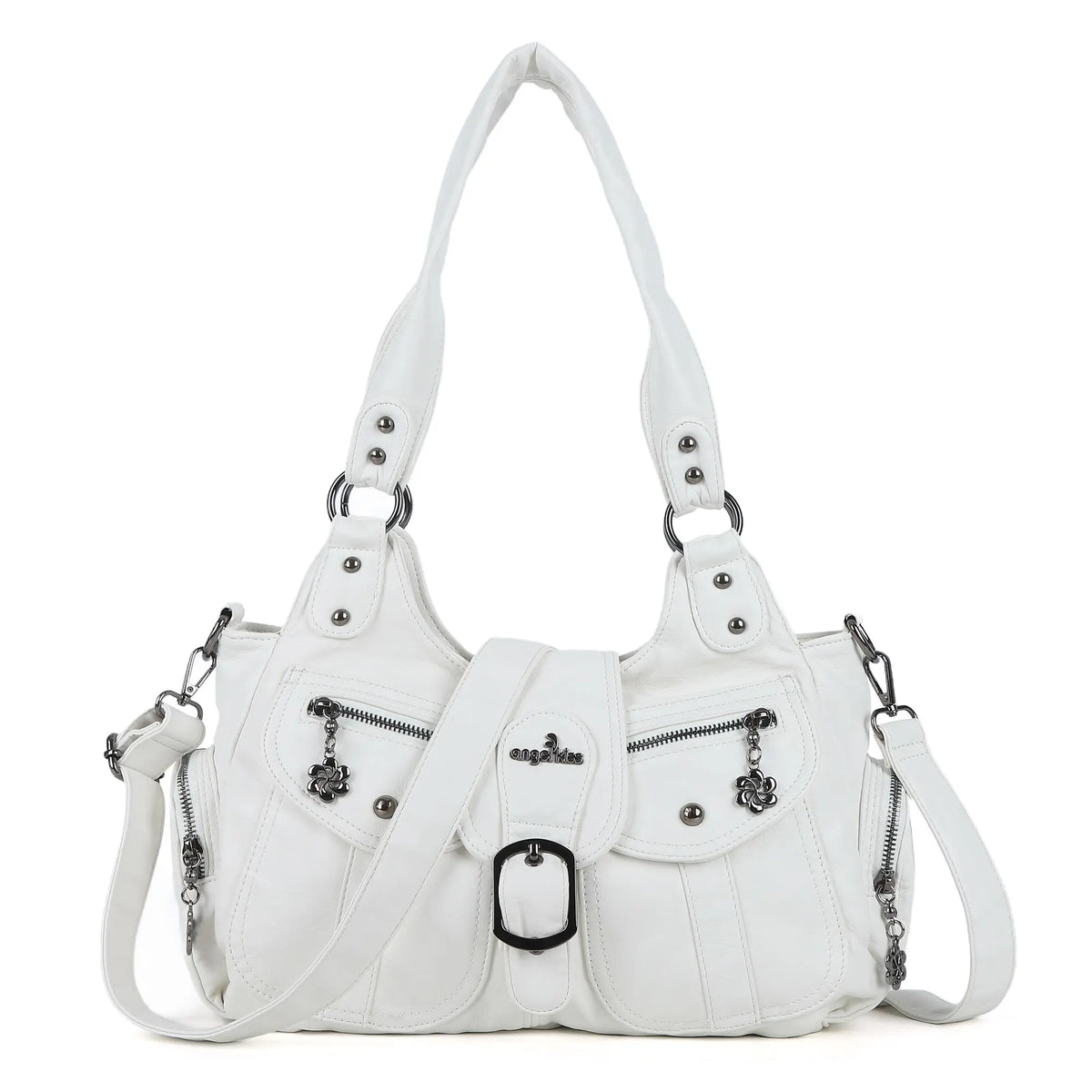 Women's Retro Fashion Multi-compartment Large Capacity Hobo Bag