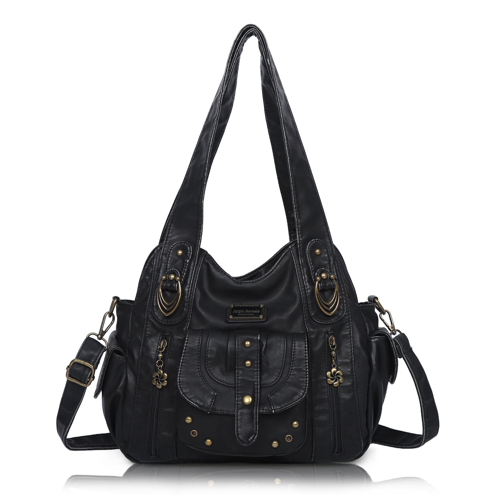 Vintage Luxe Relaxed-Shape Hobo Handbags