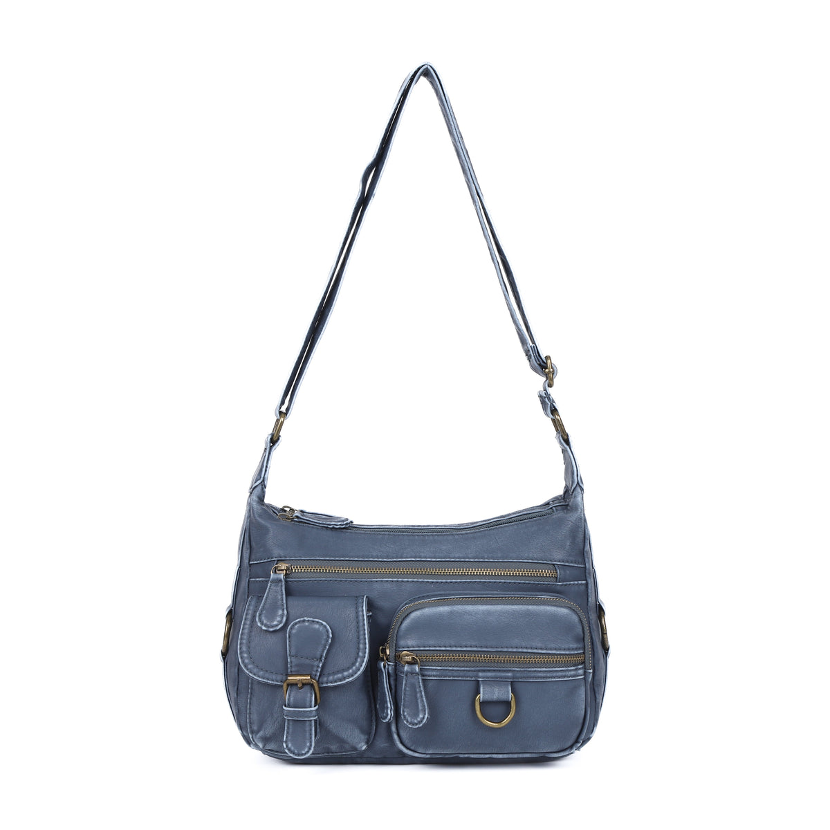 Refined Vegan Leather Crossbody Bag (Small)