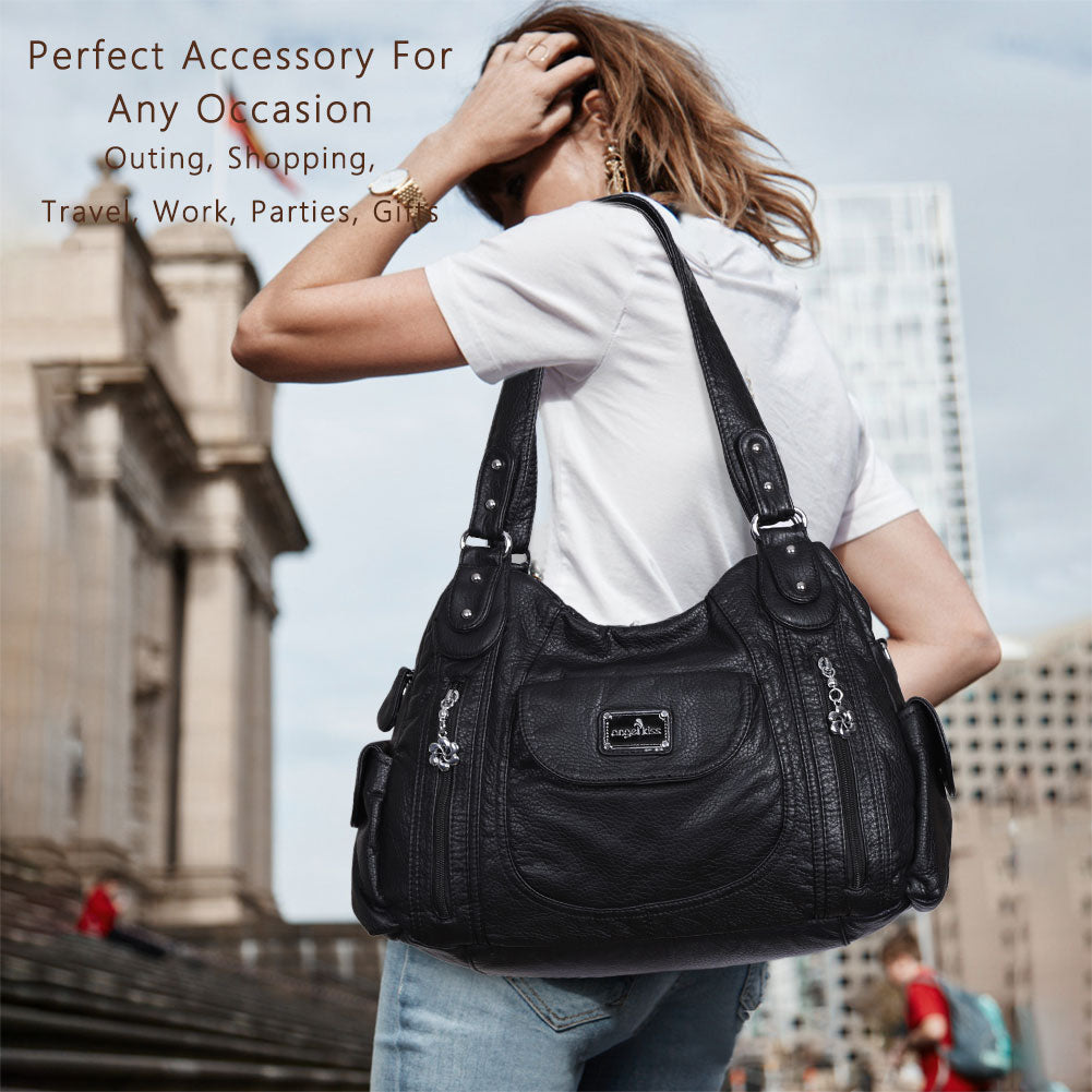 Soft Everyday Hobo Shoulder Bag
