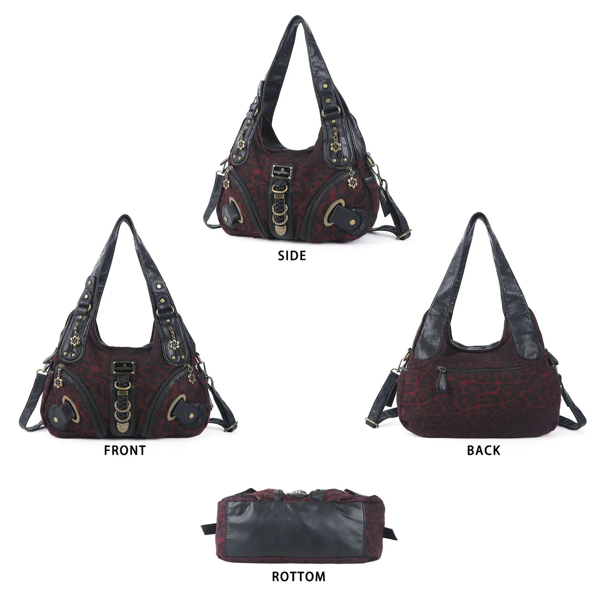Refined Faux Leather Tote · Minimal Flowing Design