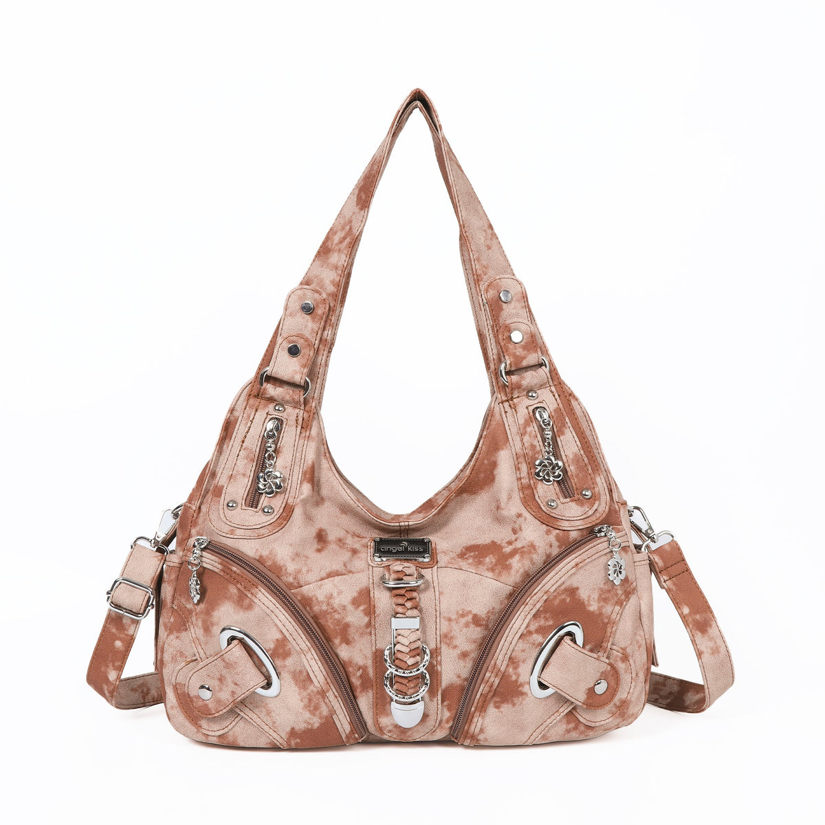 Relaxed Elegant-Line Multi-Pocket Tote Bag