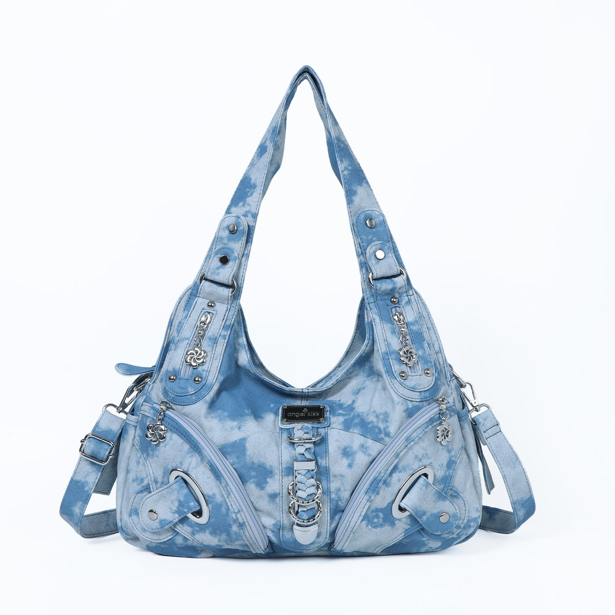 Relaxed Elegant-Line Multi-Pocket Tote Bag