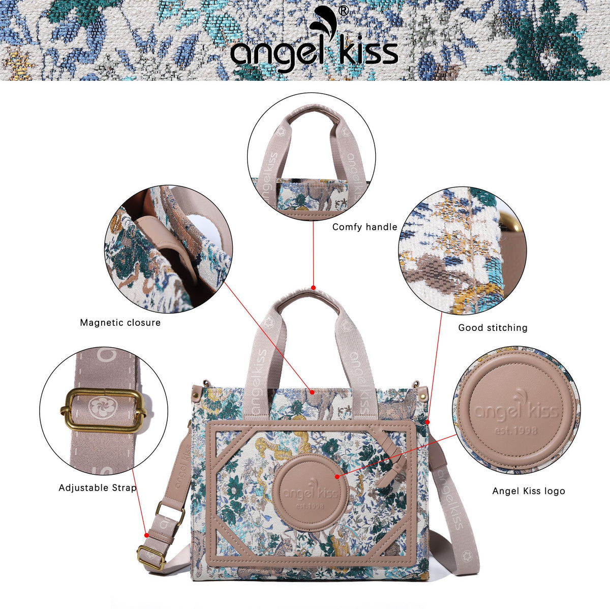 Misty Rain Jiangnan Handbag | Shoulder Bag