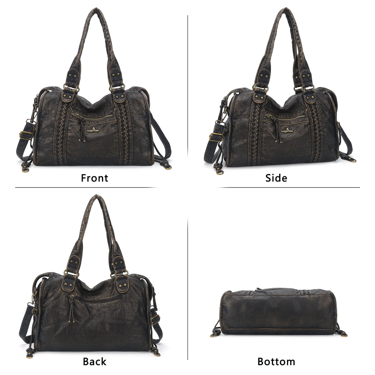 Light Vintage Commuter Tote