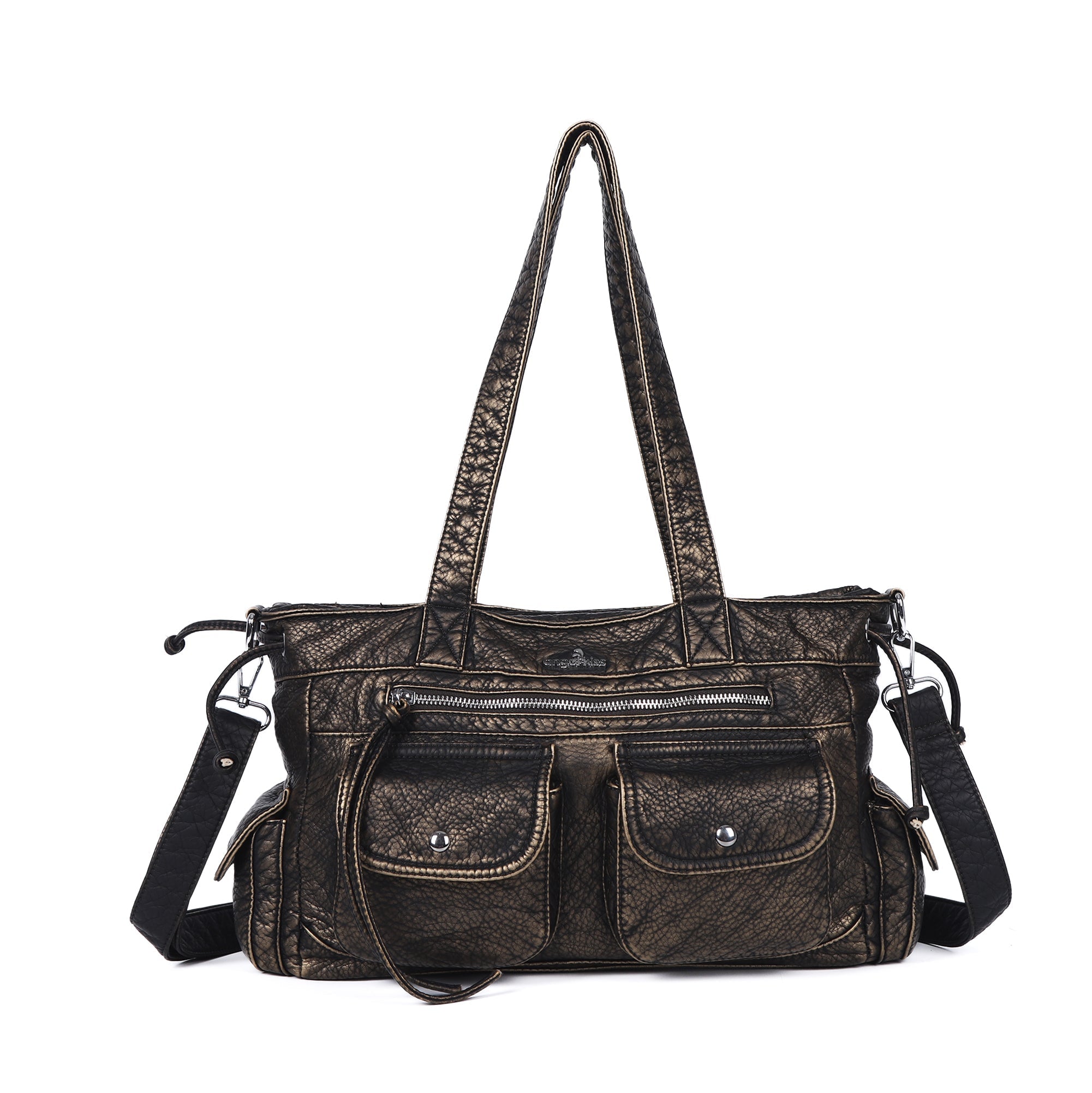 Solid color Wash Comfort Classic tote/Hobo bag