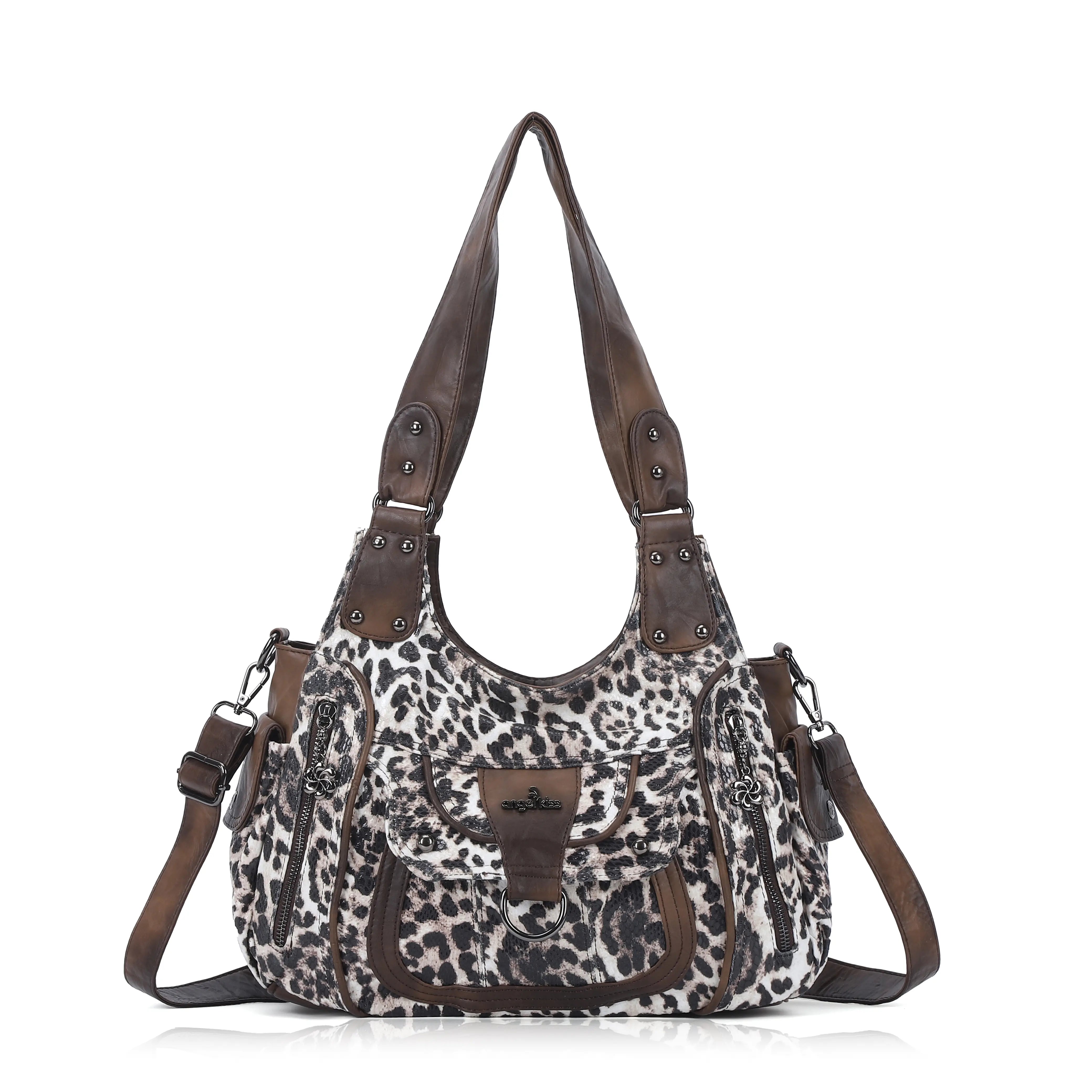 Vintage Slouchy Moto Shoulder Purse
