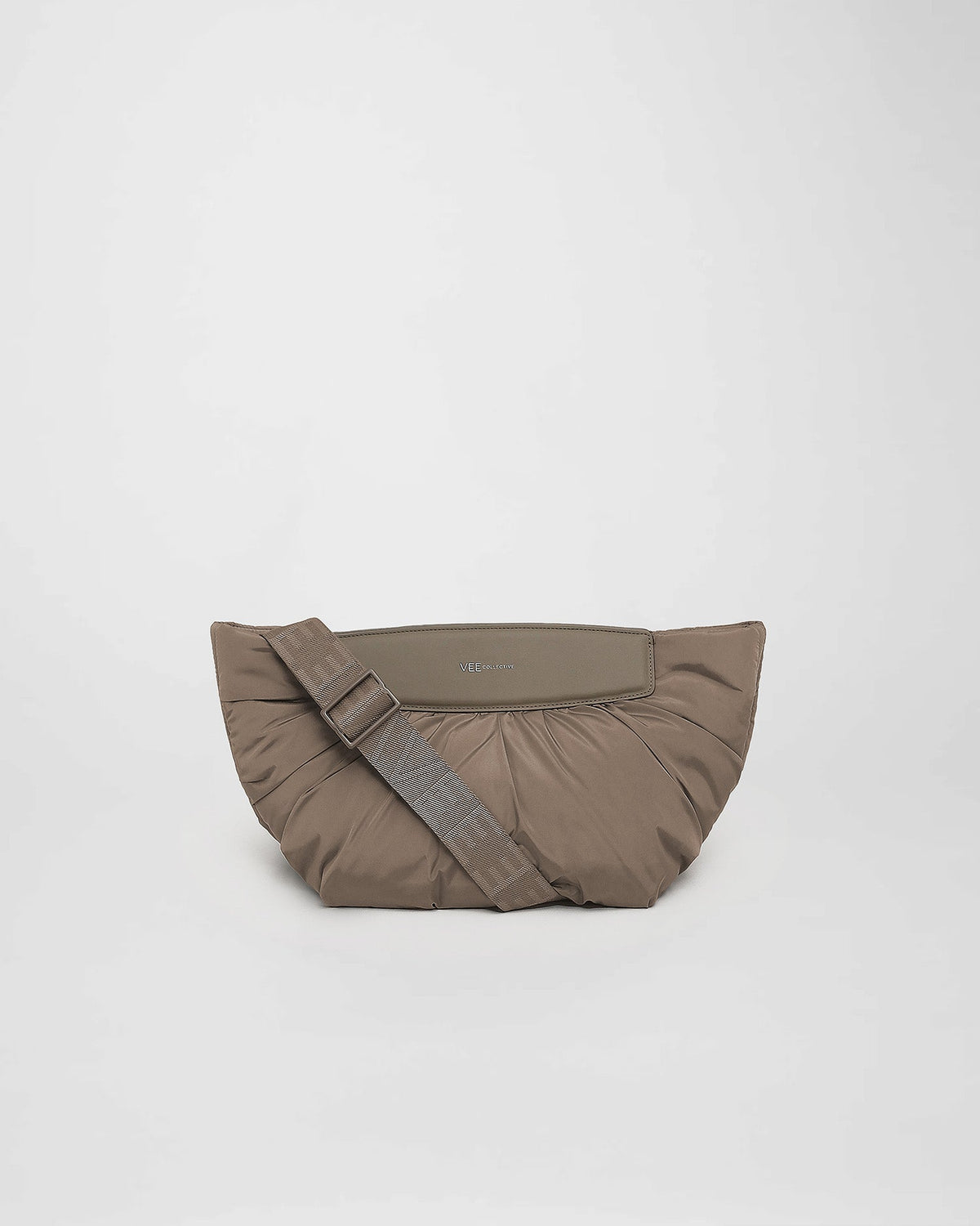 Caba Clutch Silver Mink