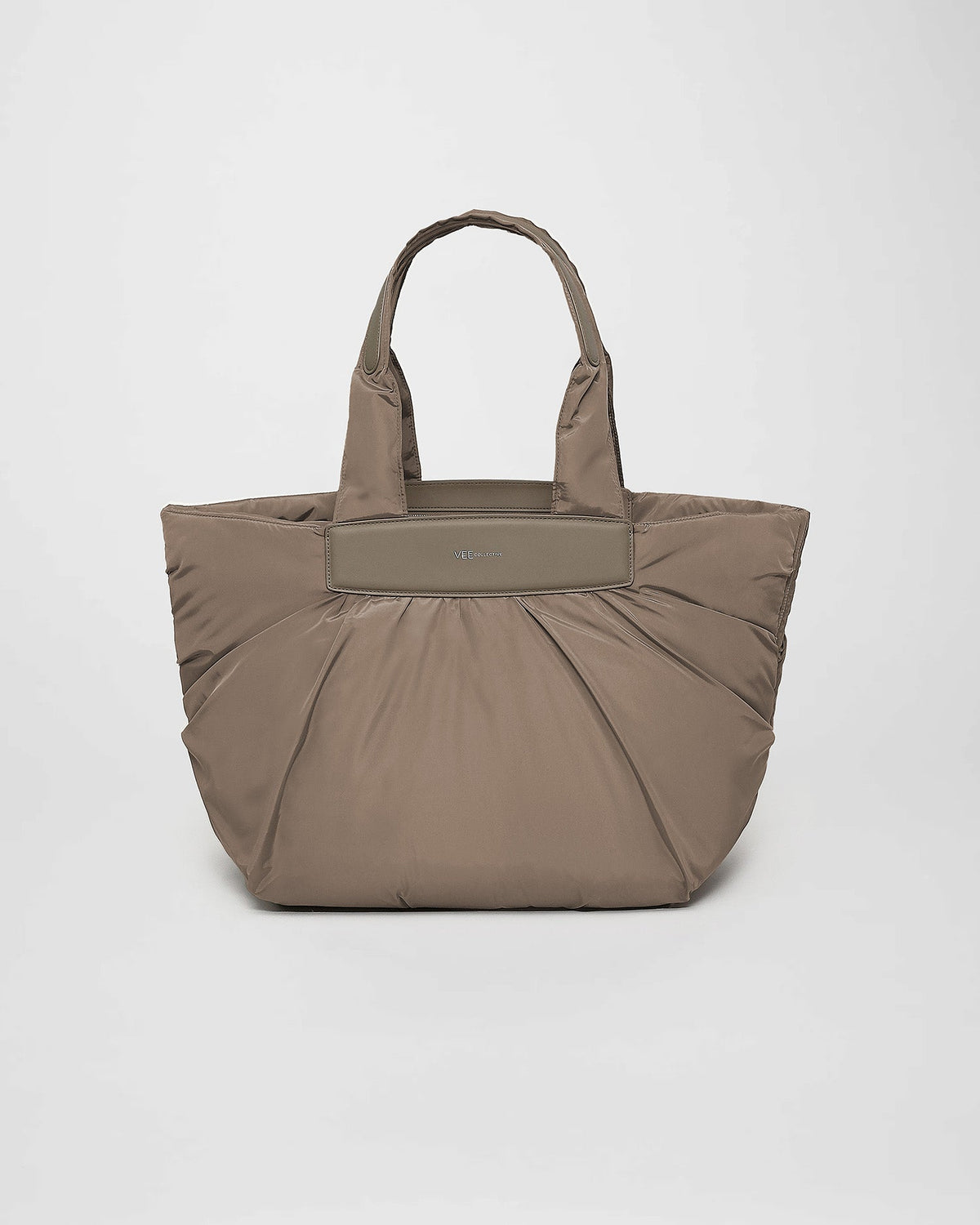 Caba Tote Medium Silver Mink