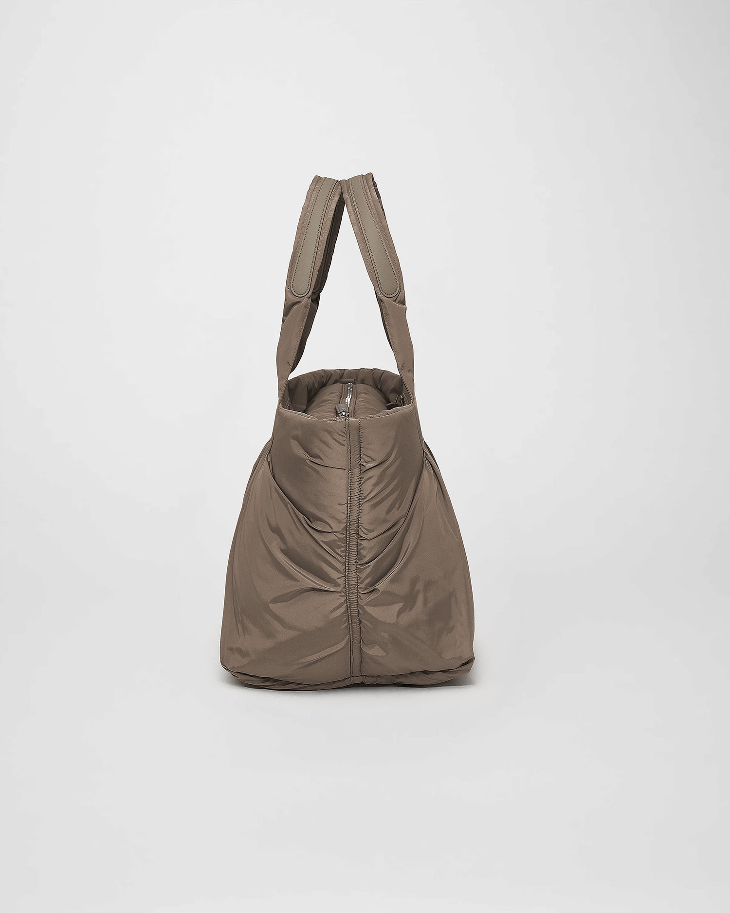 Caba Tote Medium Silver Mink