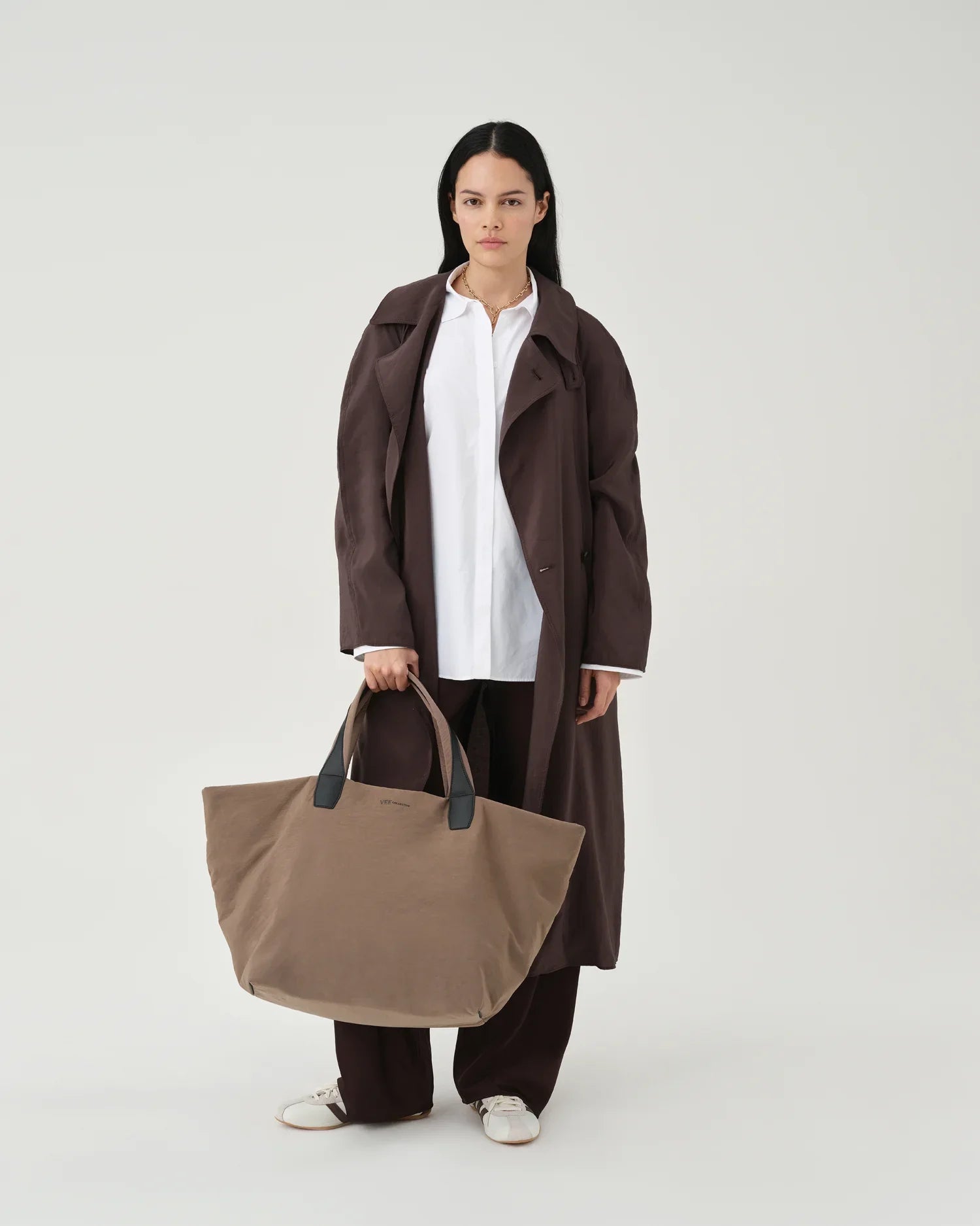 Essence Weekender Mink Trench