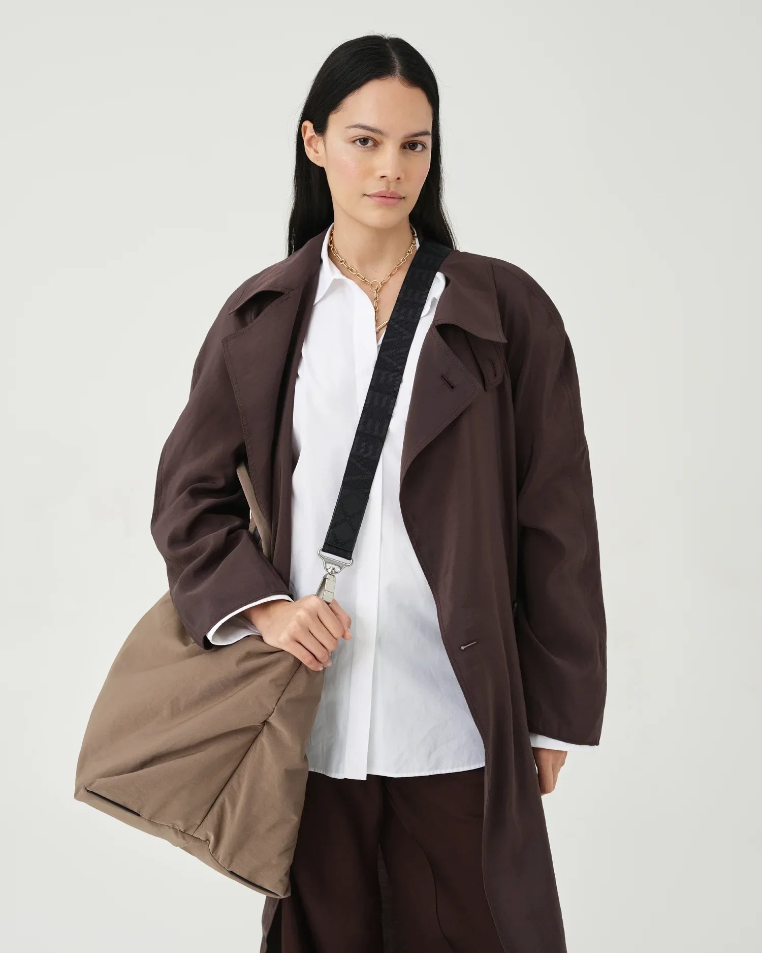 Essence Weekender Mink Trench