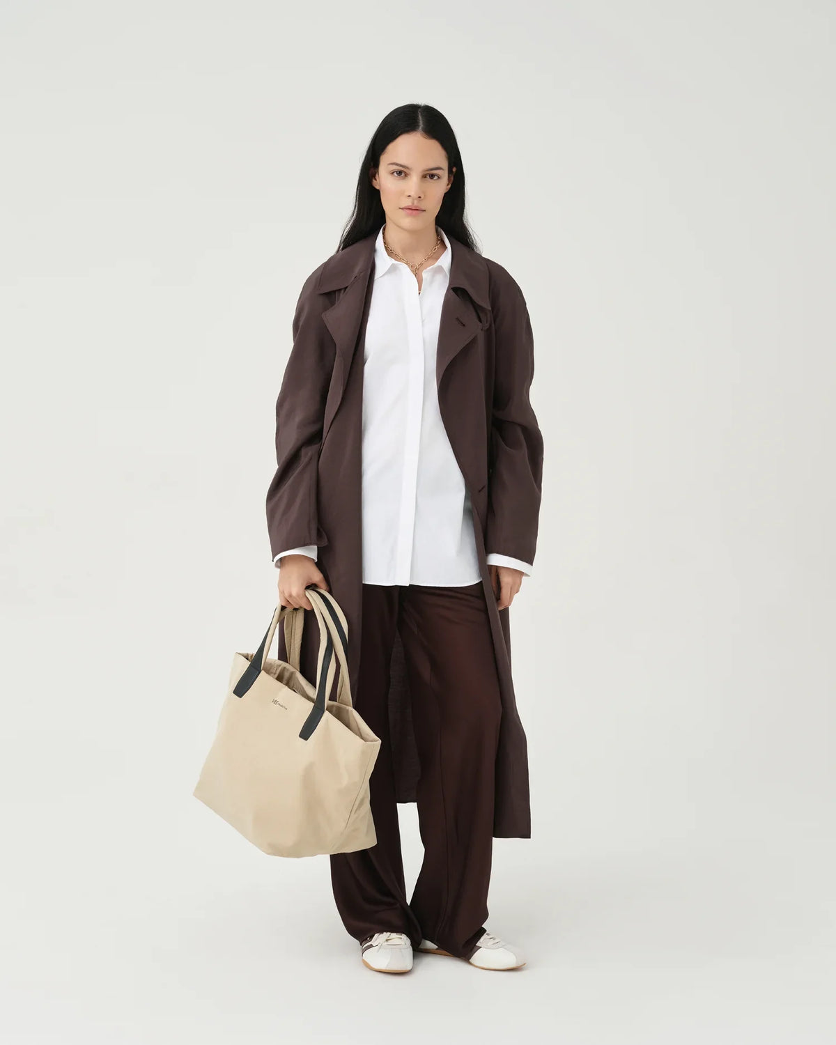 Essence Tote Medium Beige Trench