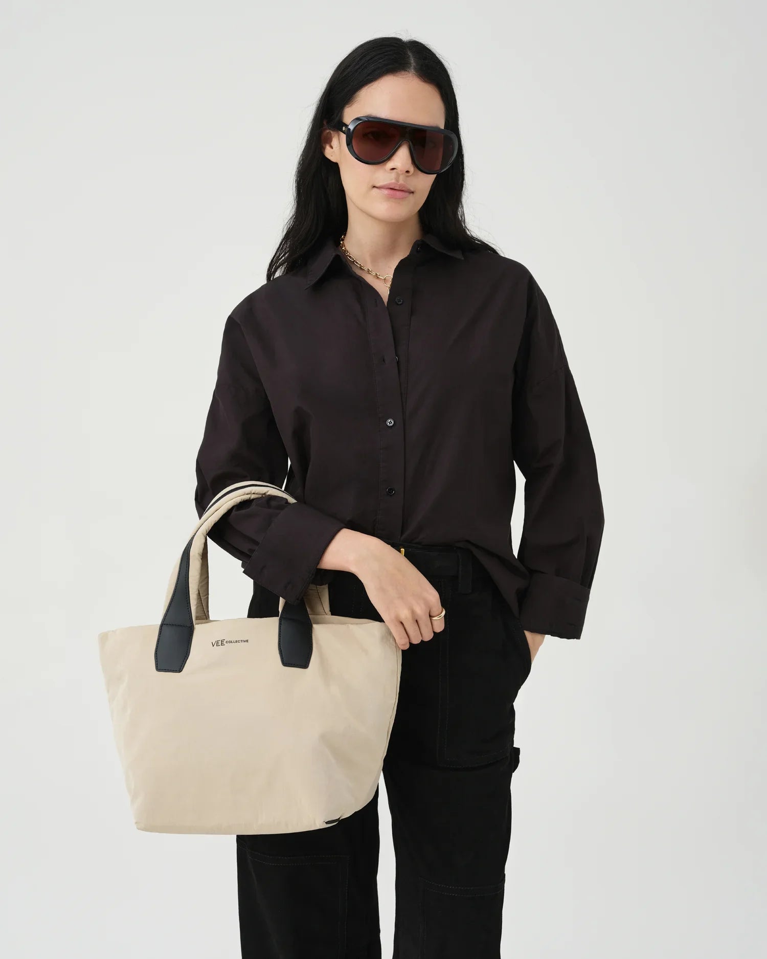 Essence Tote Small Beige Trench