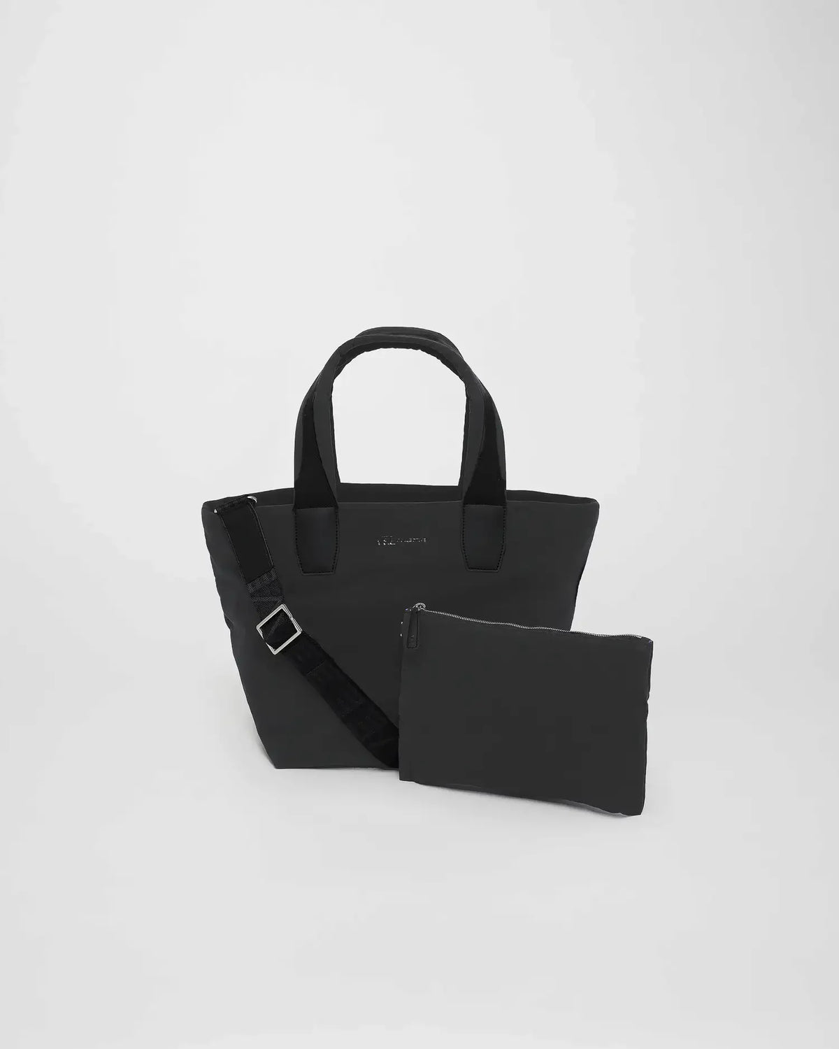 Essence Tote Small Black Trench