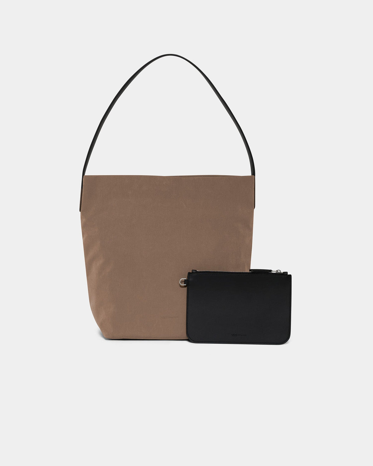 Essence Vertical Tote Mink Trench