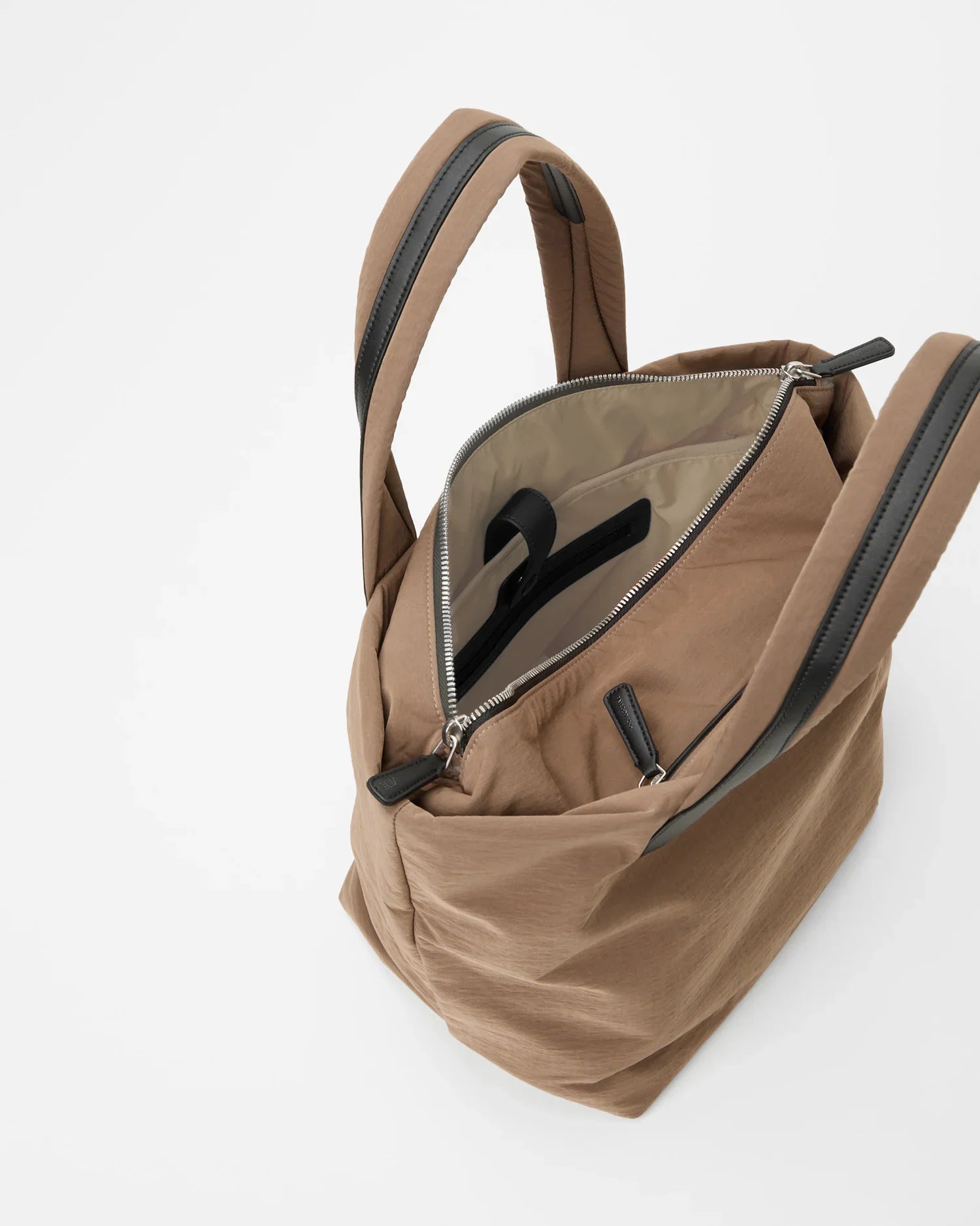 Essence Tote Small Mink Trench