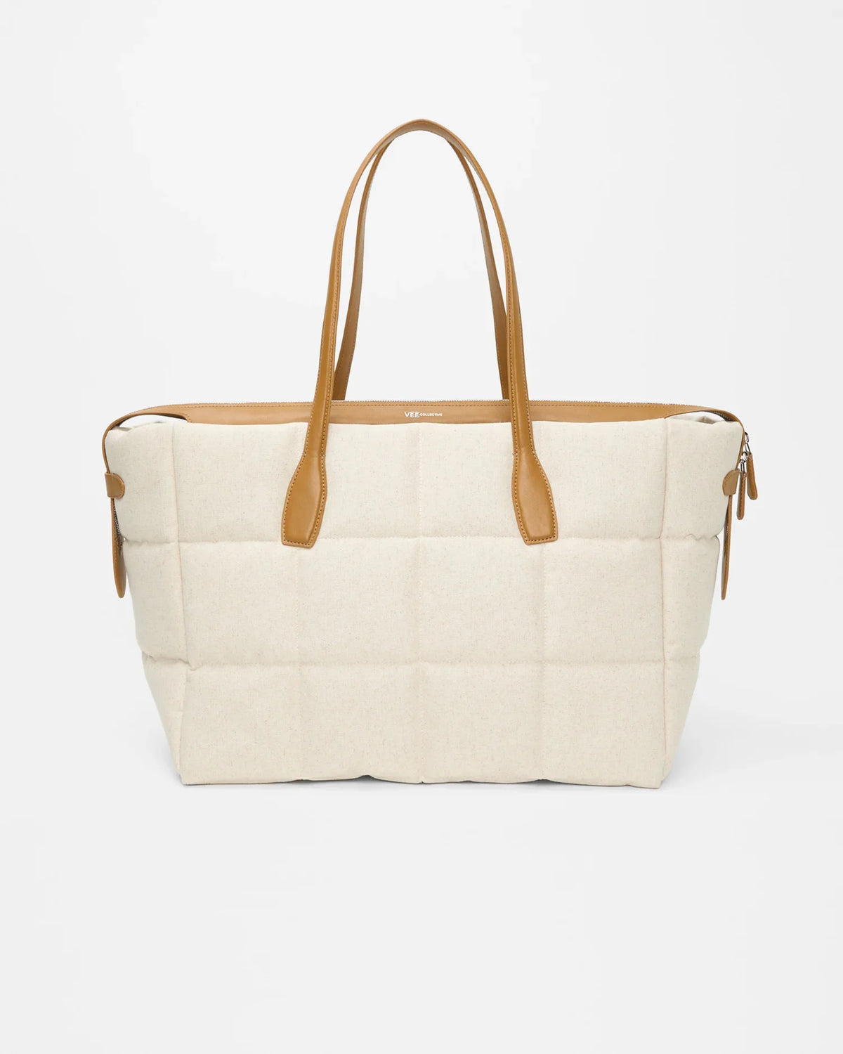 Tela Tote Large Natural Tan Canvas