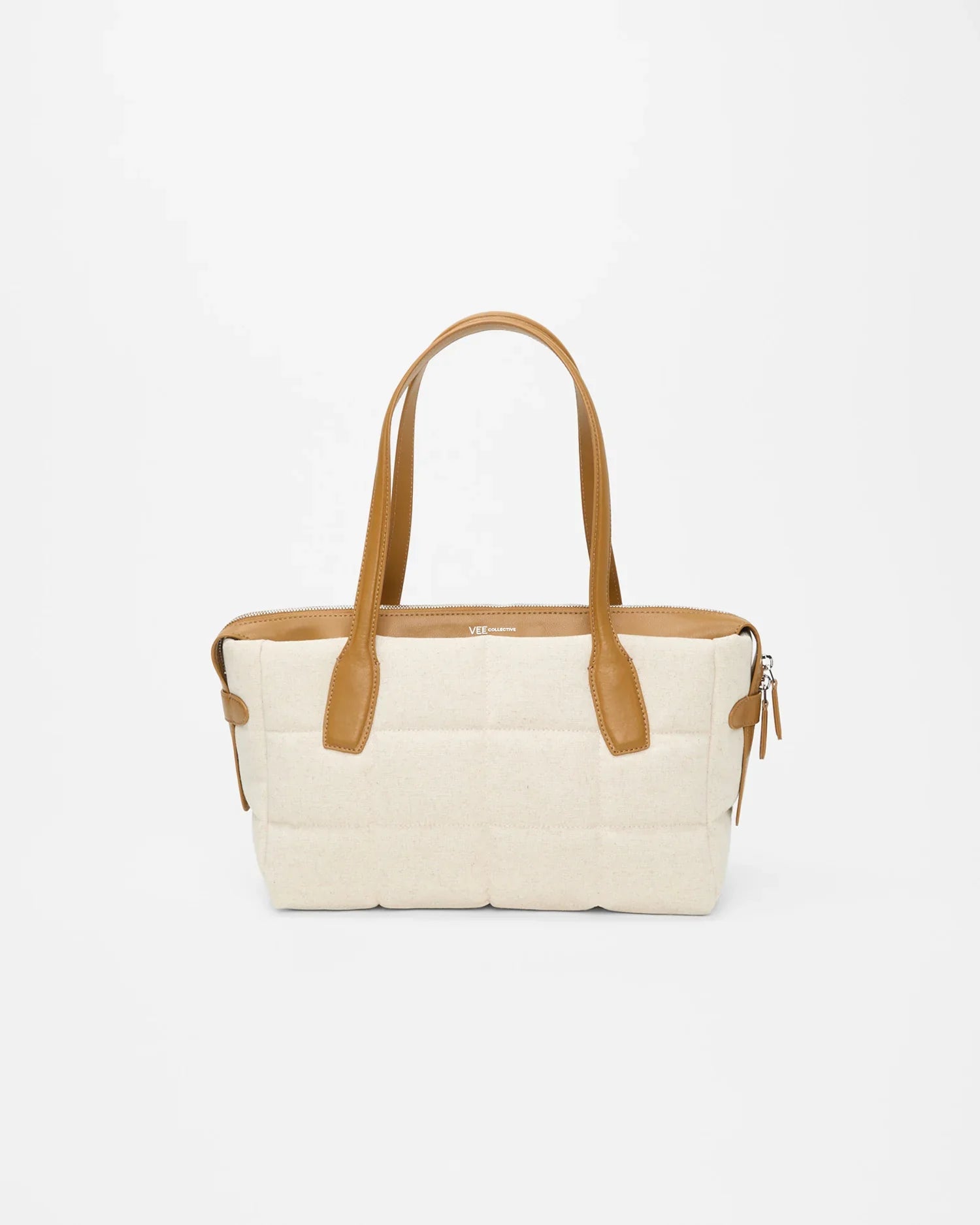 Tela Tote Small Natural Tan Canvas