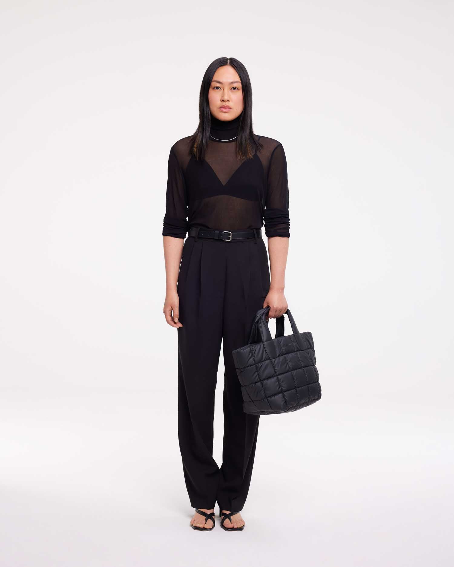 Porter Tote Small Matt Black
