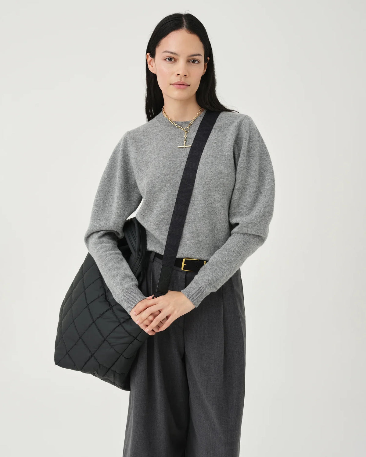 Porter Tote Medium Matt Black