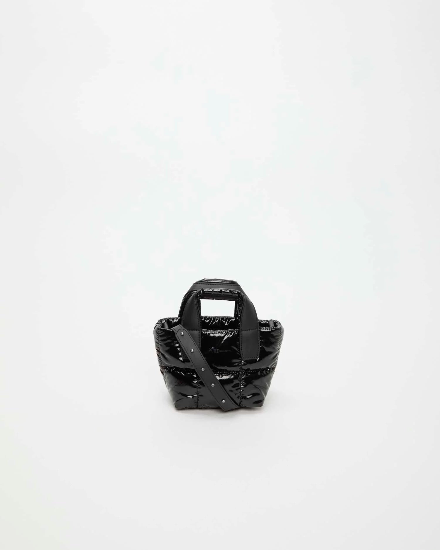 Porter Tote Micro Black Vinyl