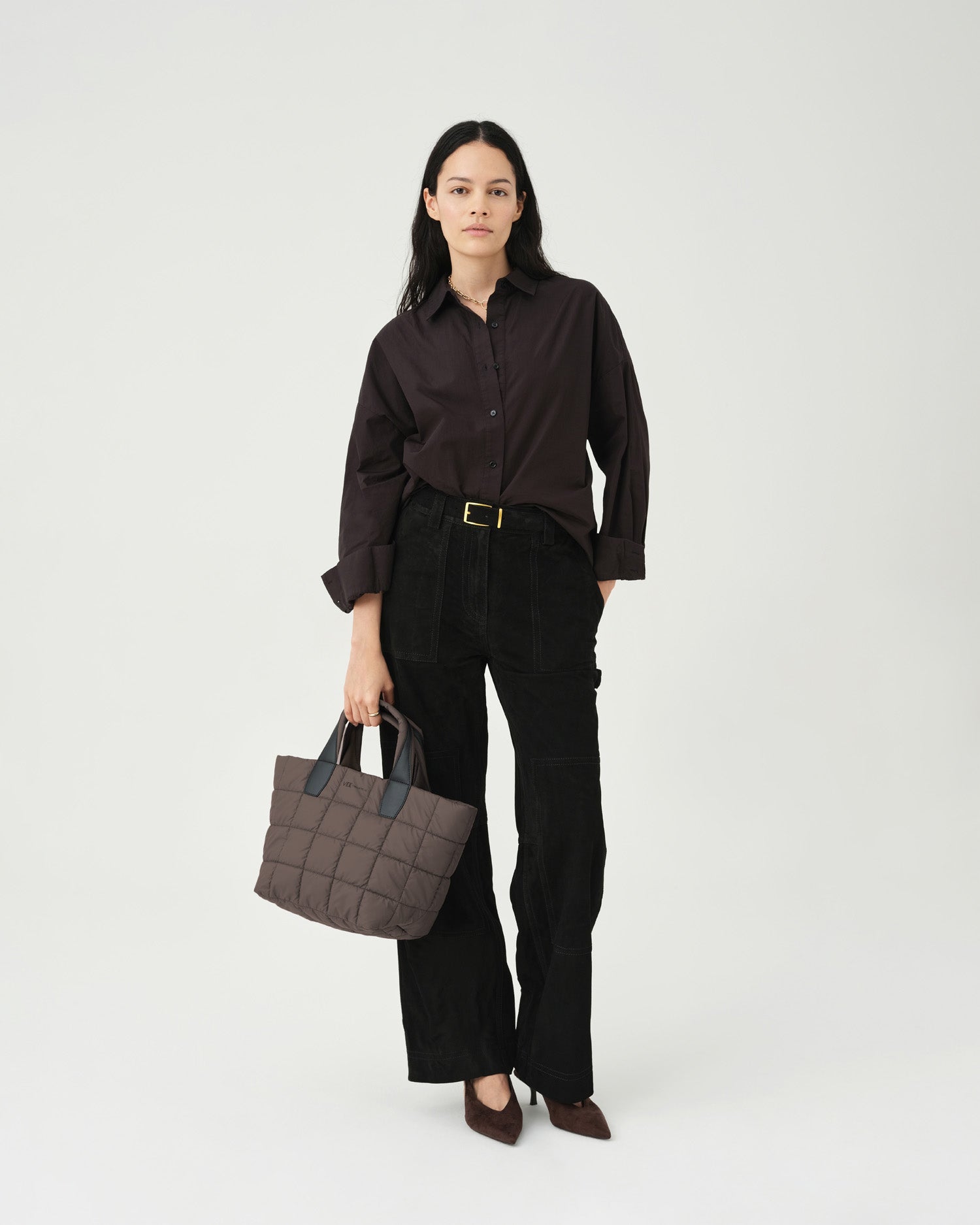 Porter Tote Small Mink