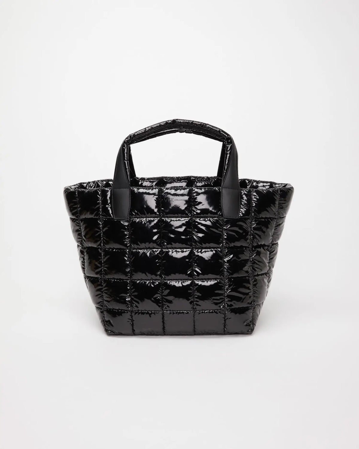 Porter Tote Medium Black Vinyl