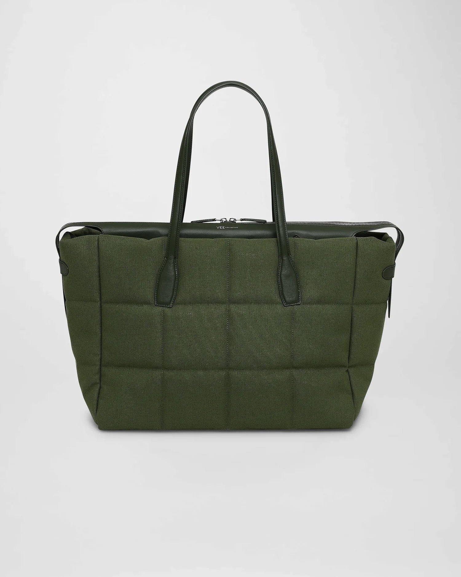 Tela Tote Large Olive Canvas