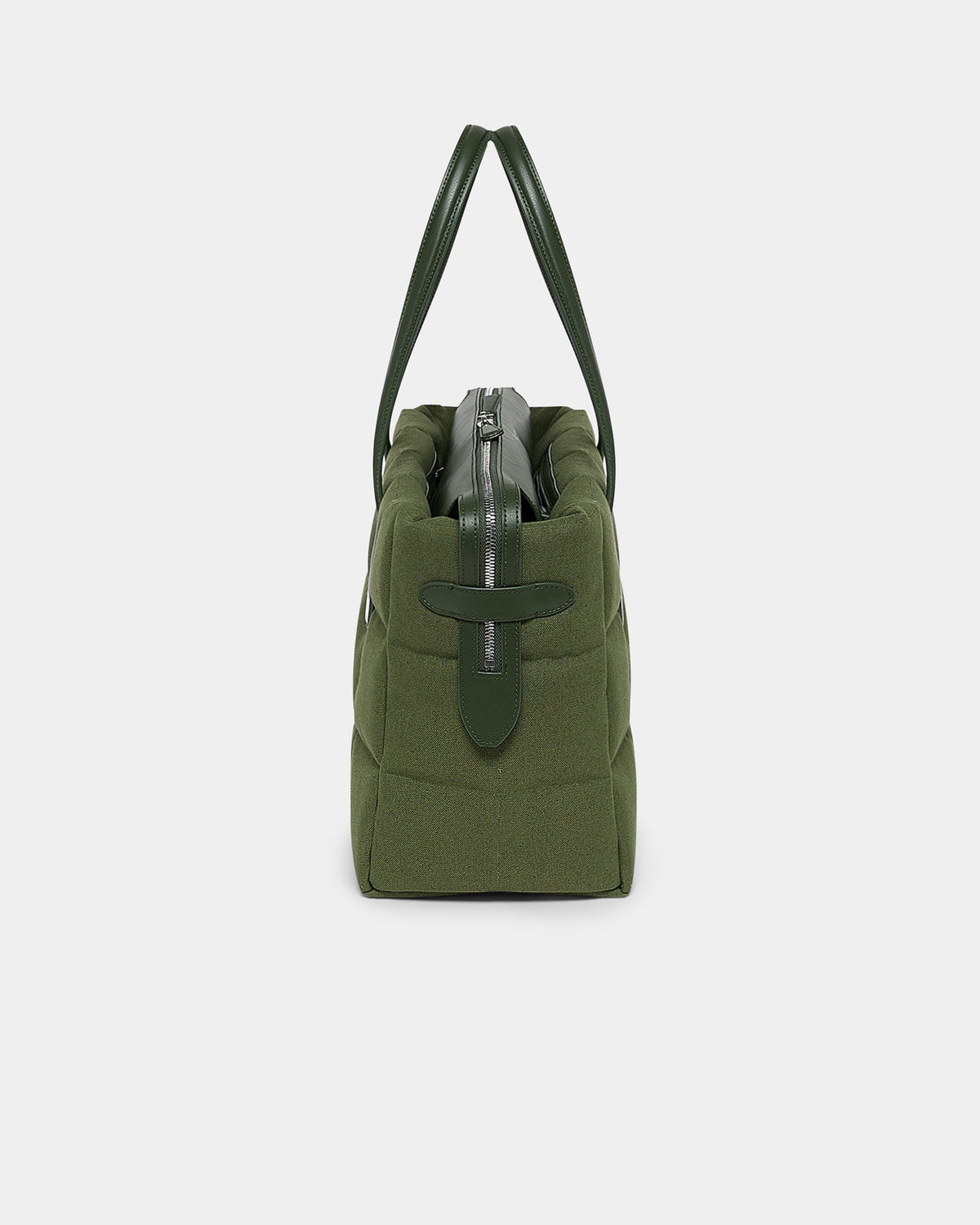 Tela Tote Medium Olive Canvas