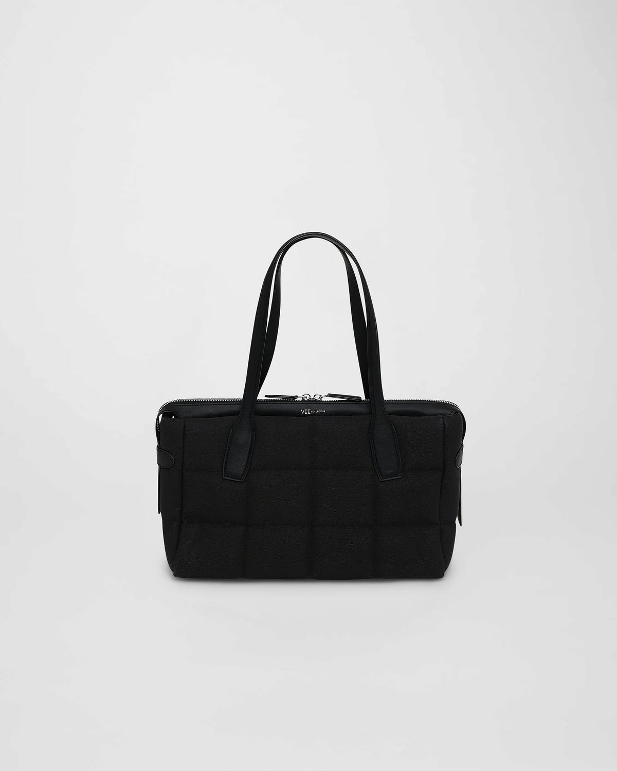 Tela Tote Small Black Canvas