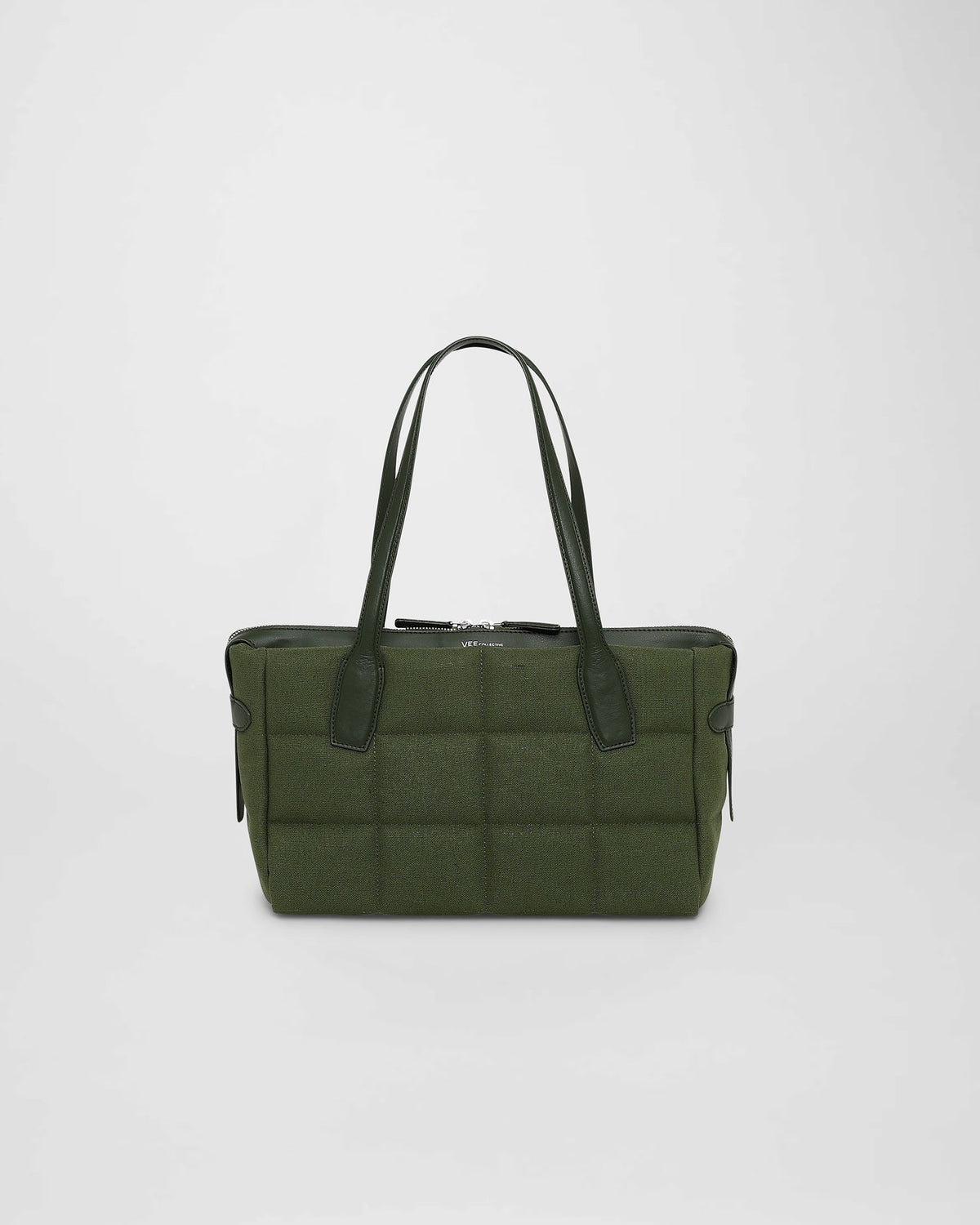 Tela Tote Small Olive Canvas